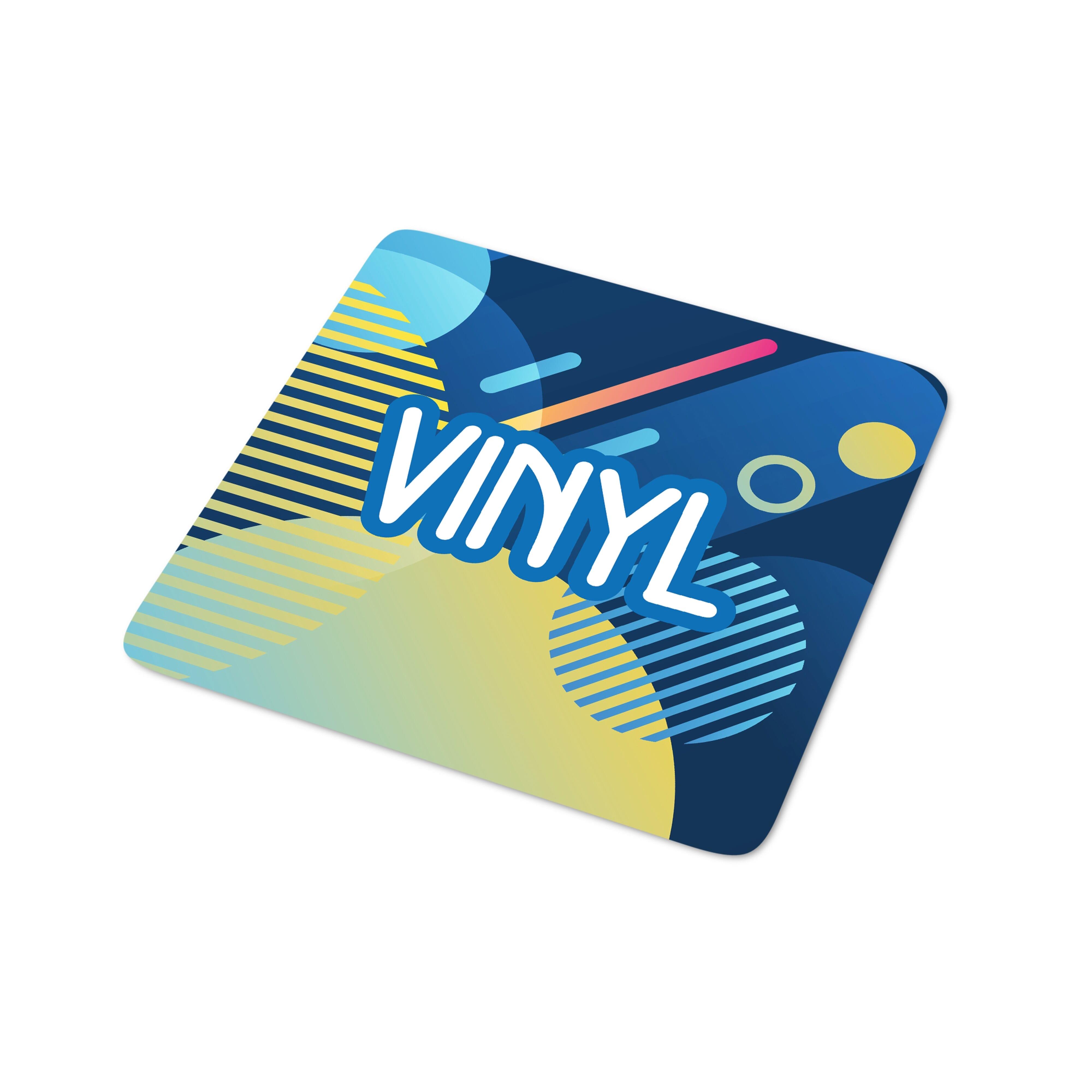Vinyl Sticker Quadrat 50x50mm