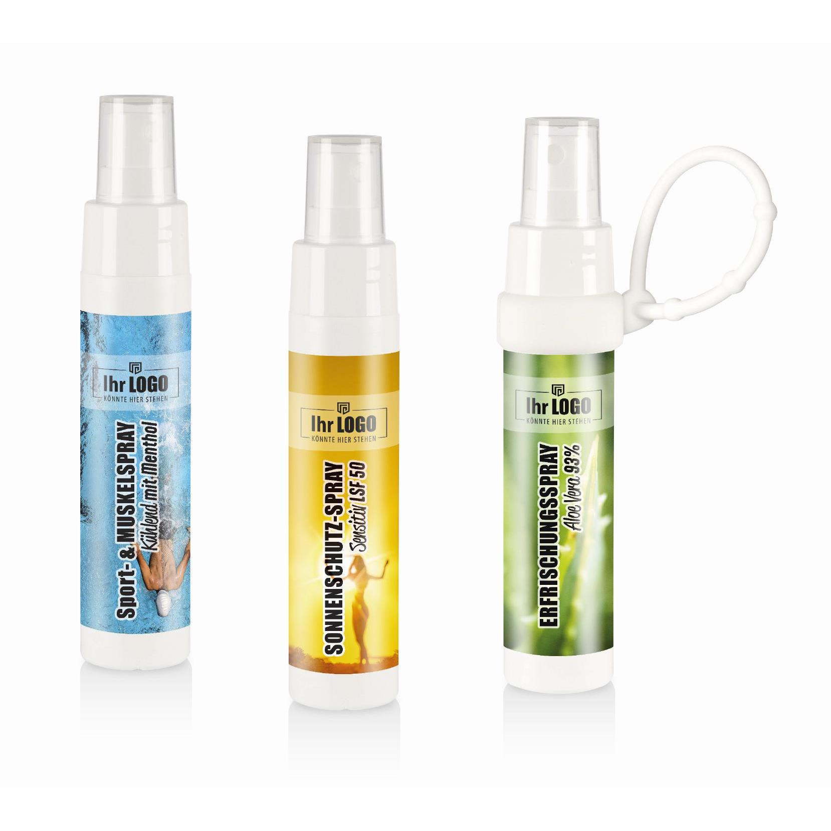 Sport- und Muskelspray in 50 ml Sprayflasche ´Slim´ - inkl. ´Loopi´