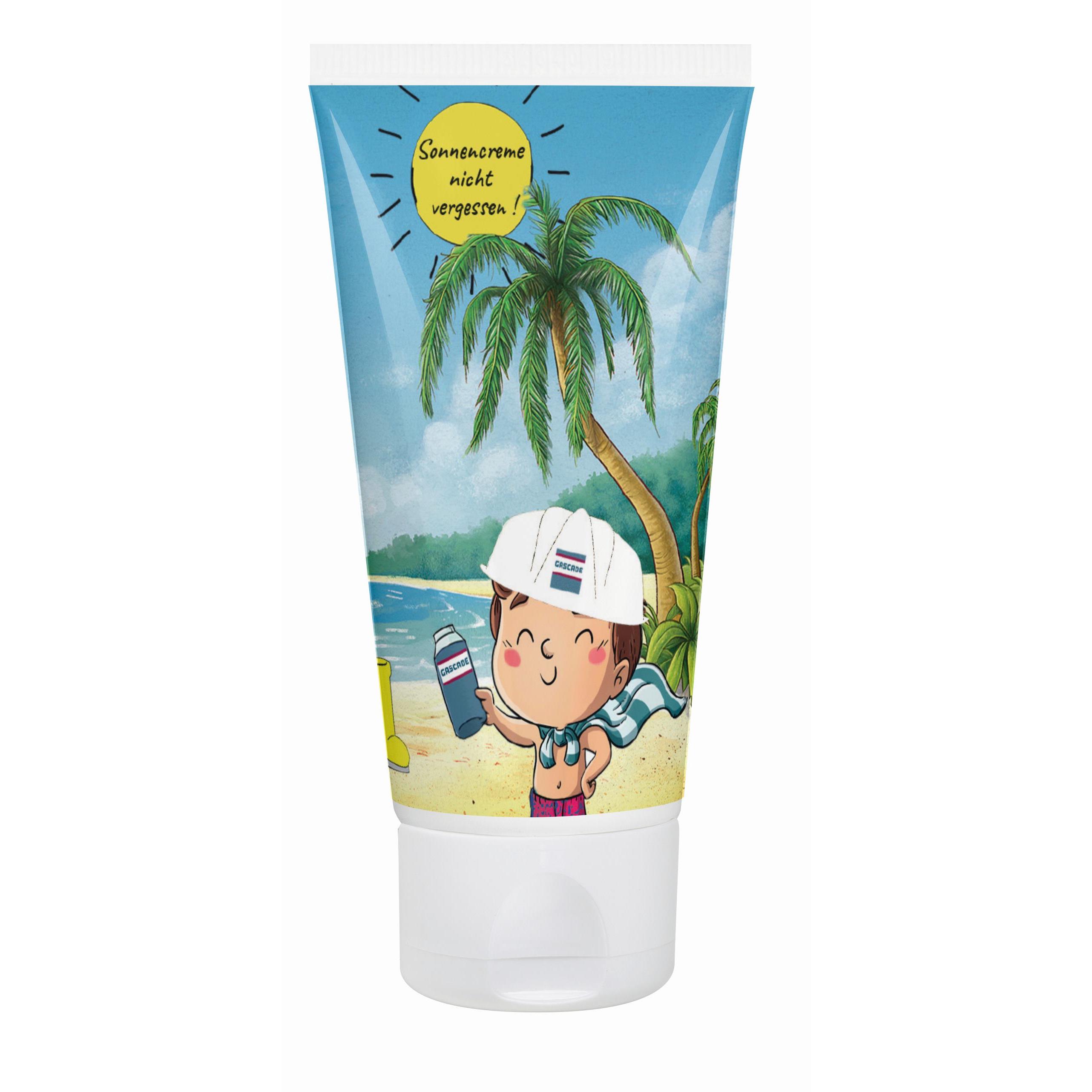 Aloe Vera Duschcreme ´Body & Hair´ in 50 ml Tube - Photo Print