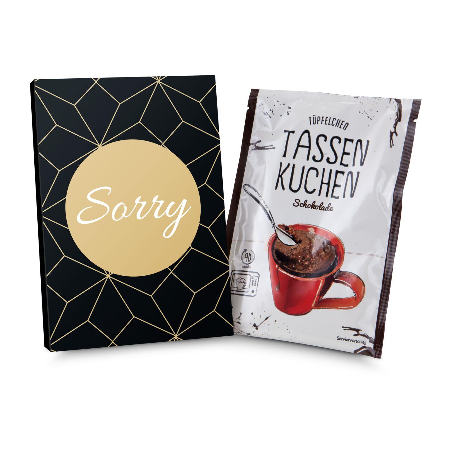 Geschenkartikel: Tassenkuchen 70 g, Sorry