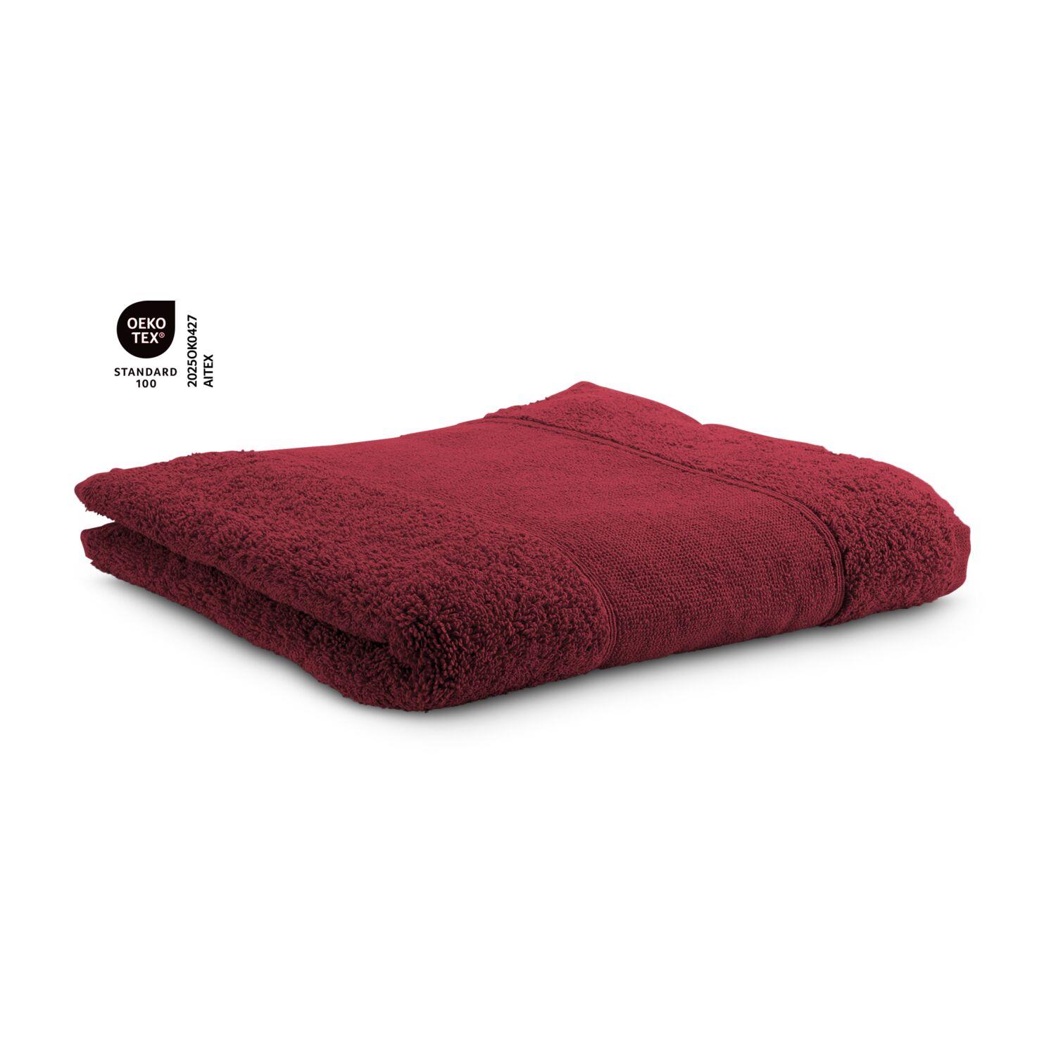 Duschtuch Mari 70 x 140 cm bordeaux