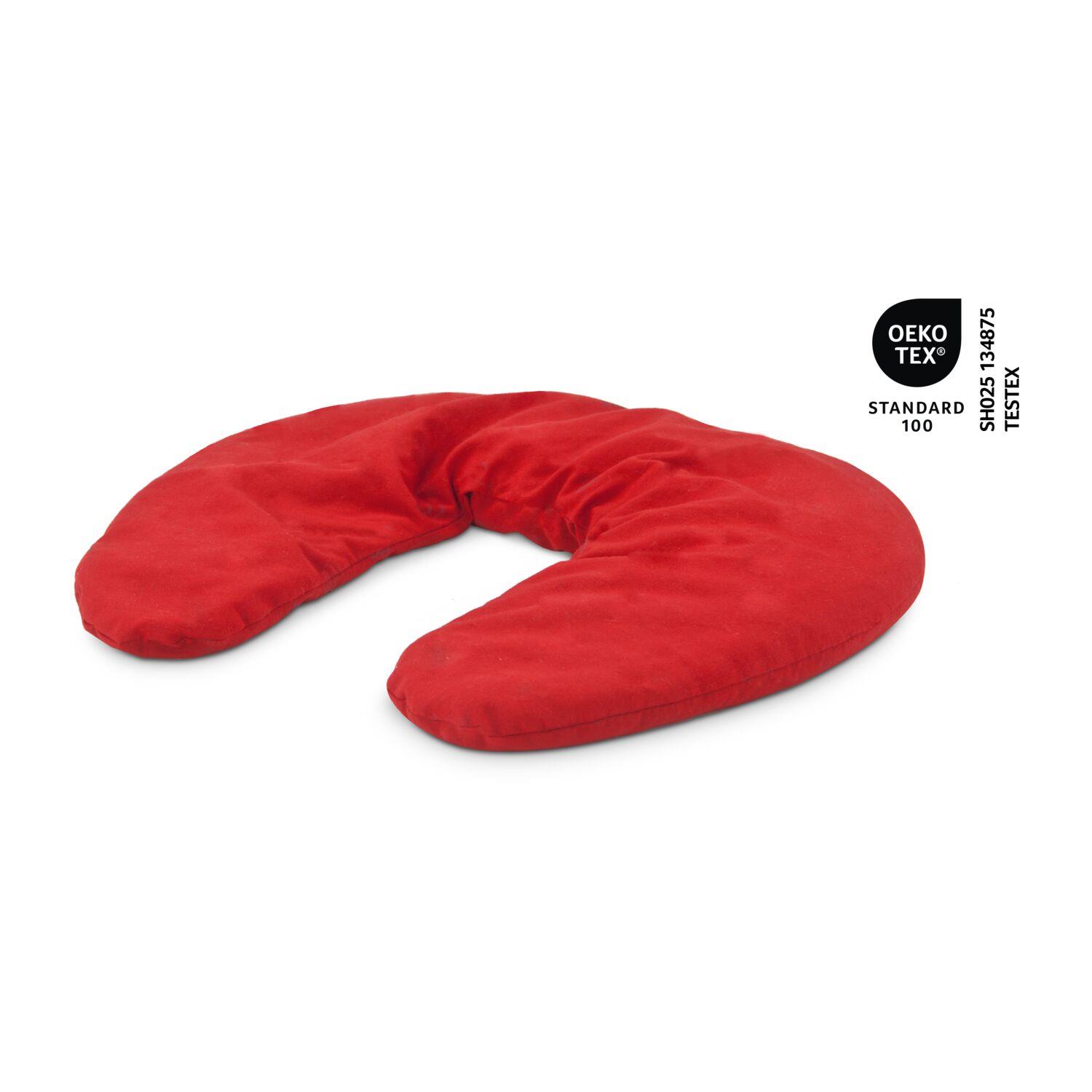 Nackenhörnchen Körnerkissen Relax rot