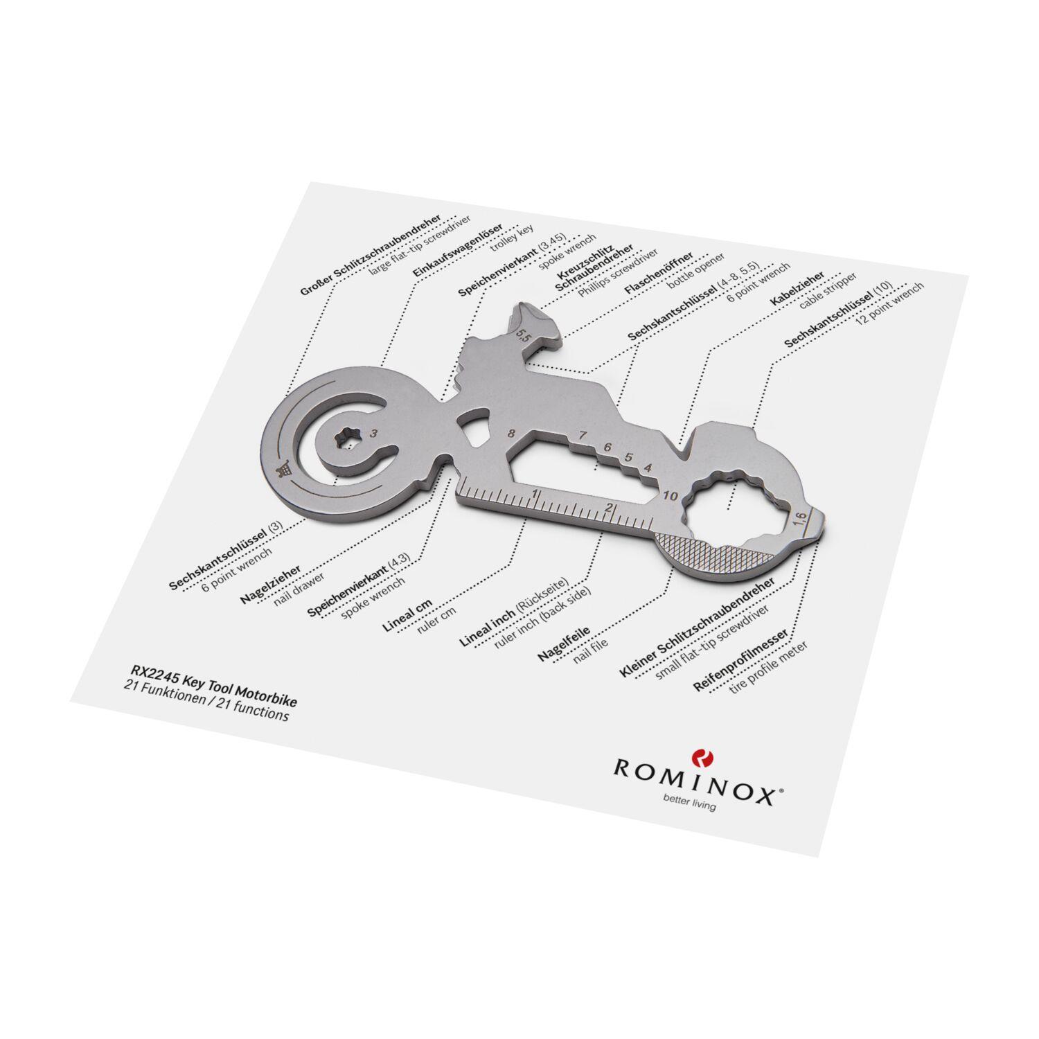 ROMINOX® [KEY] Tool // Motorbike - 21 Funktionen