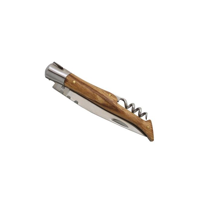 Taschenmesser  Tradition , 12cm, Korkenzieher, Zebranoholz, (etui)