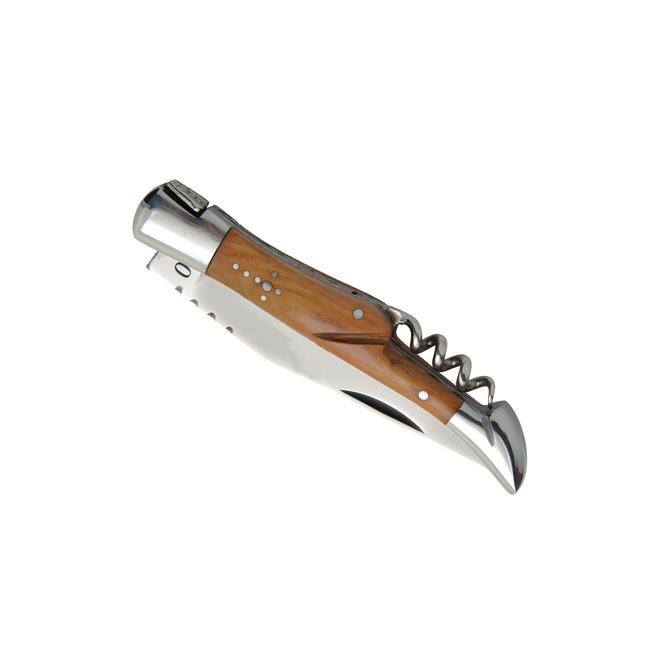 Taschenmesser  Tradition , 11cm, Korkenzieher, Olivenholz