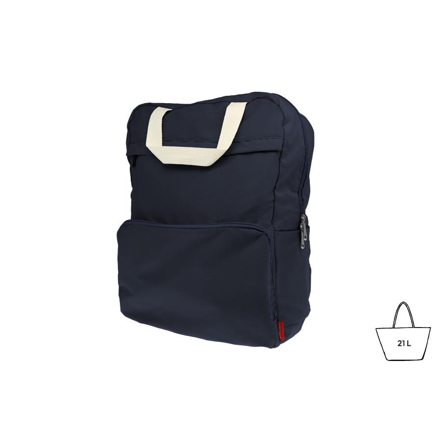 Faltbarer Rucksack  Cordoba , Polycotton Mitternachtsblau