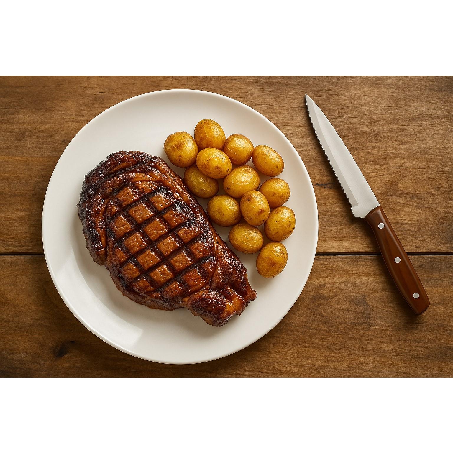 Steakmesser  Milano , ABS Holzoptik