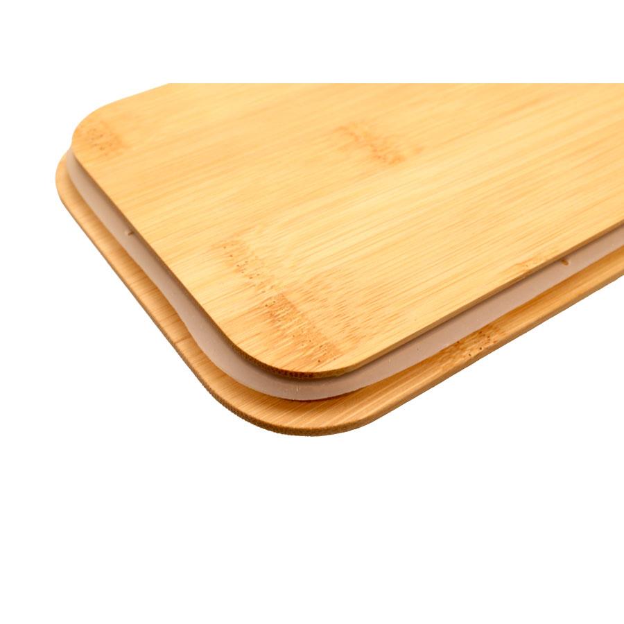Bento  Ikoma , weiss, mit Bambusdeckel