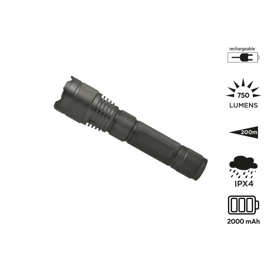 Wiederaufladbare Taschenlampe  Vision