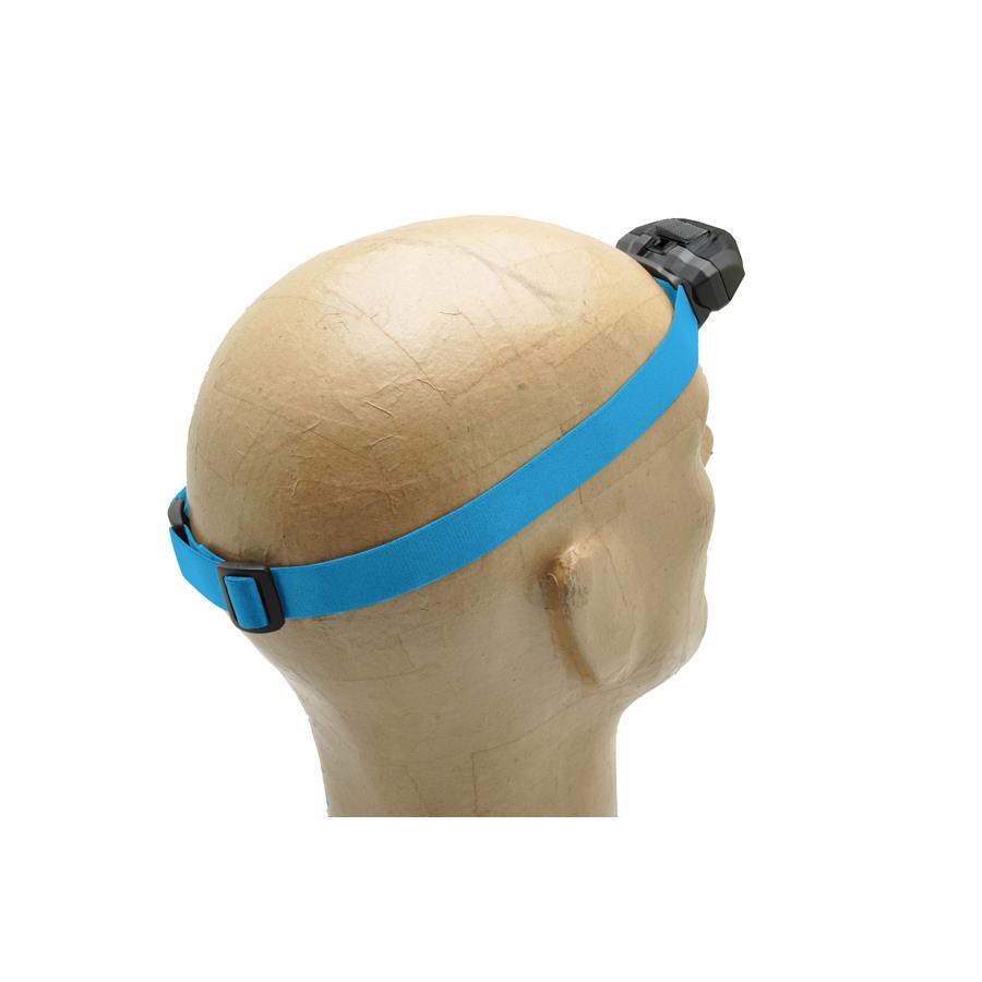 Elastisches Band 2,5cm für Stirnlampe 3W  Sirius , blau