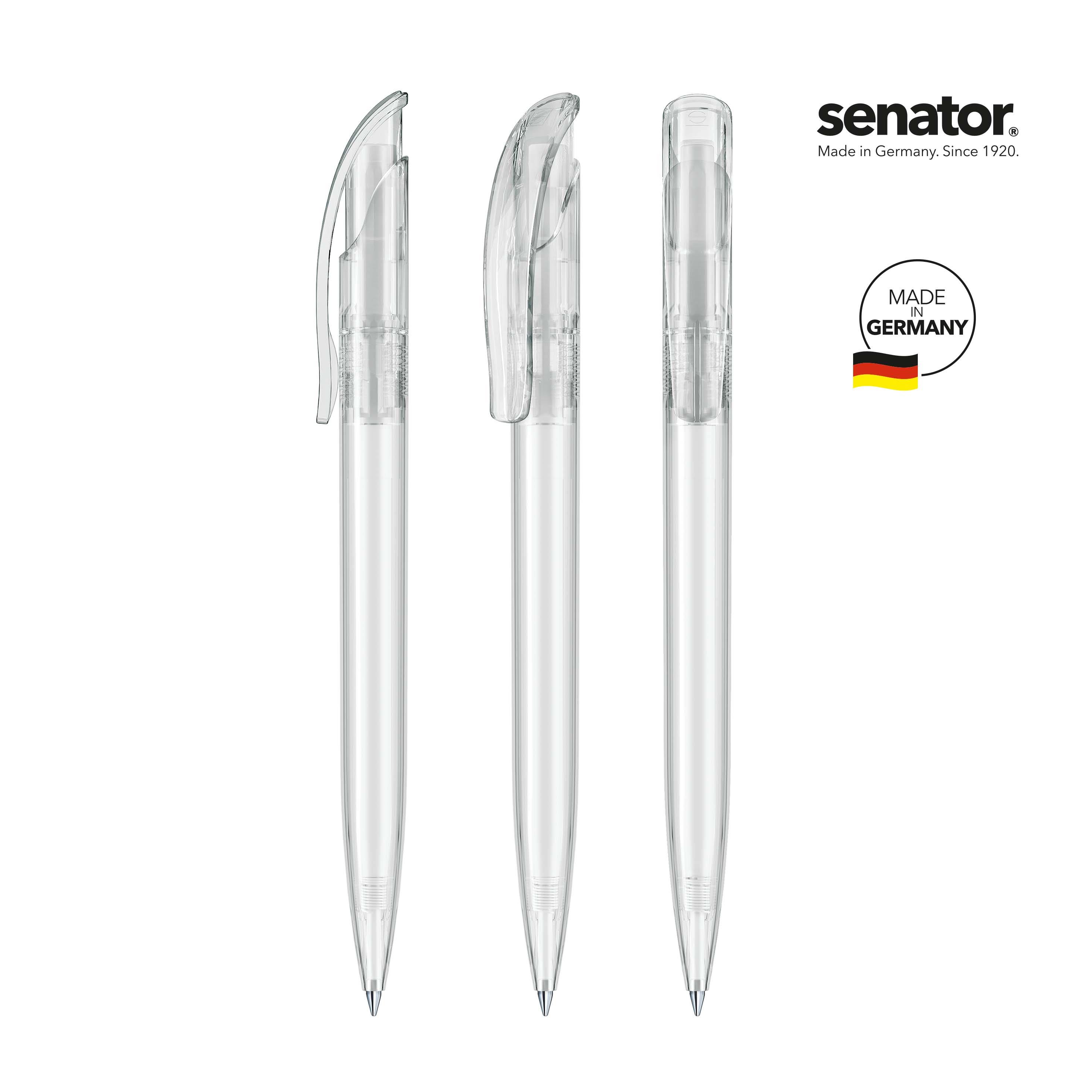 senator Challenger Clear  Druckkugelschreiber