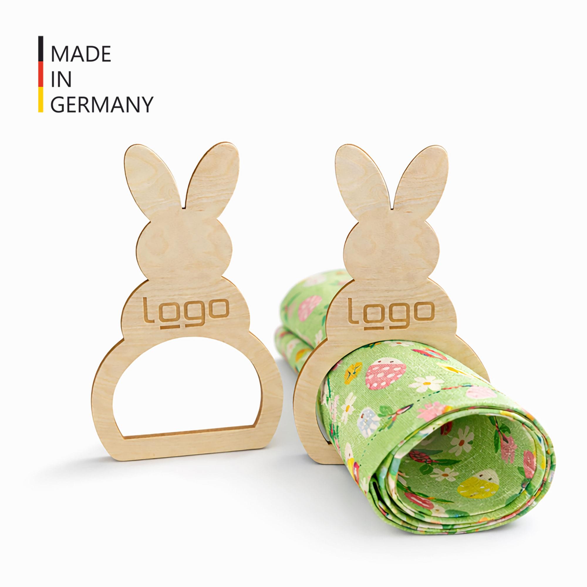 Serviettenring ´Osterhase´ 4-er Set (FSC® zertifiziert)