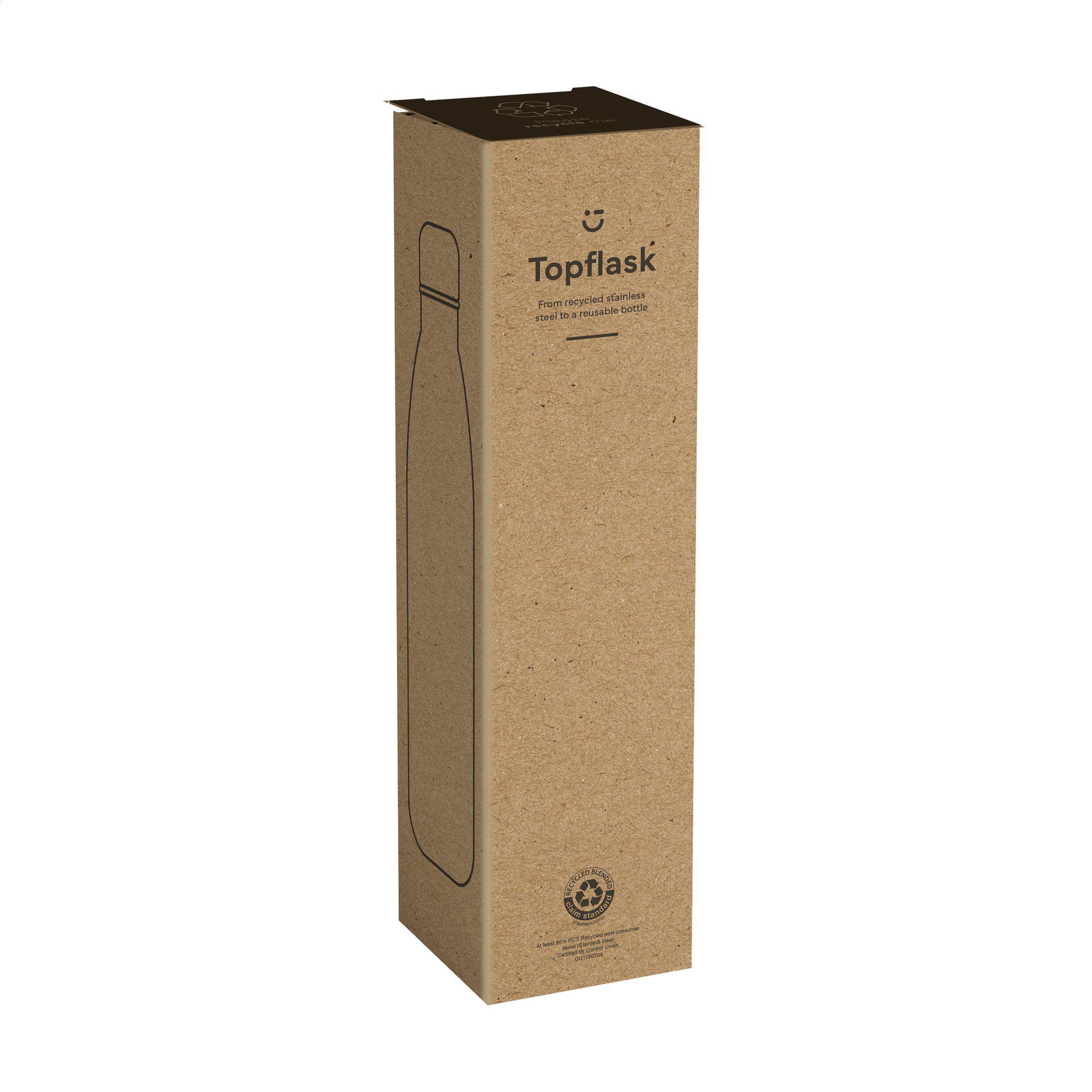 Topflask RCS Recycled Steel 750 ml Trinkflasche