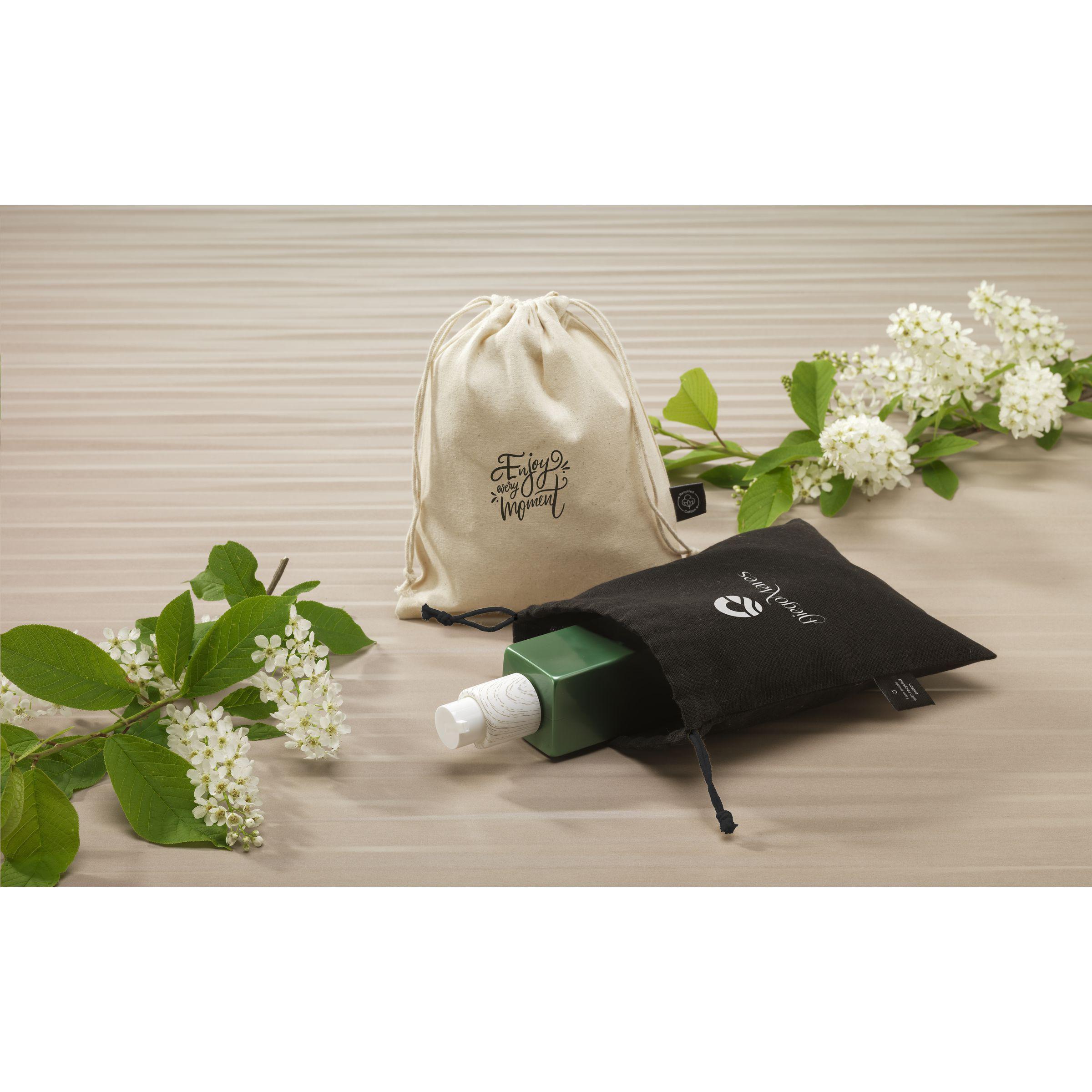 Gift Pouch Naturel GRS Recycled Cotton (150 g/m²) S