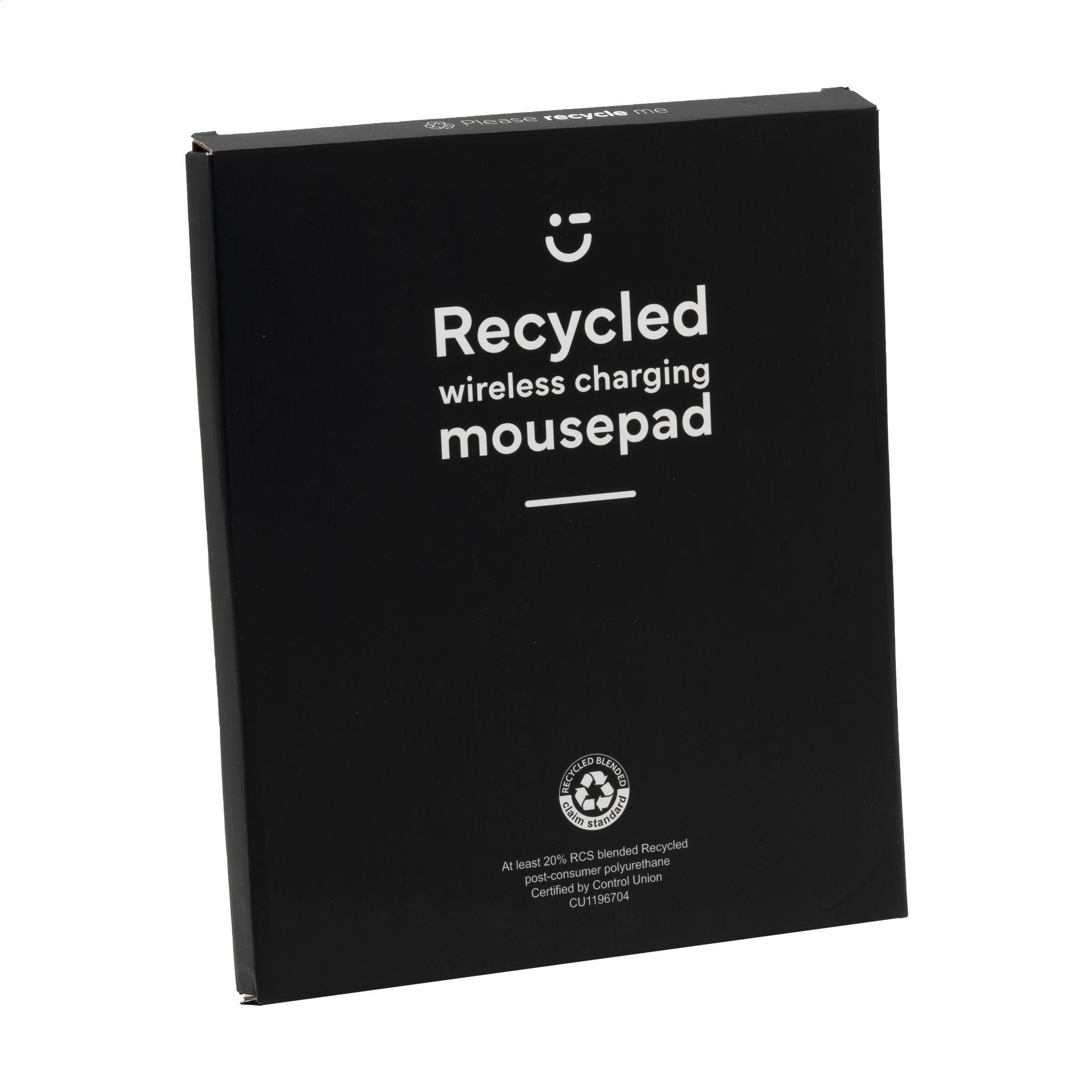 RCS Recycled Wireless Charging Mousepad Mausmatte