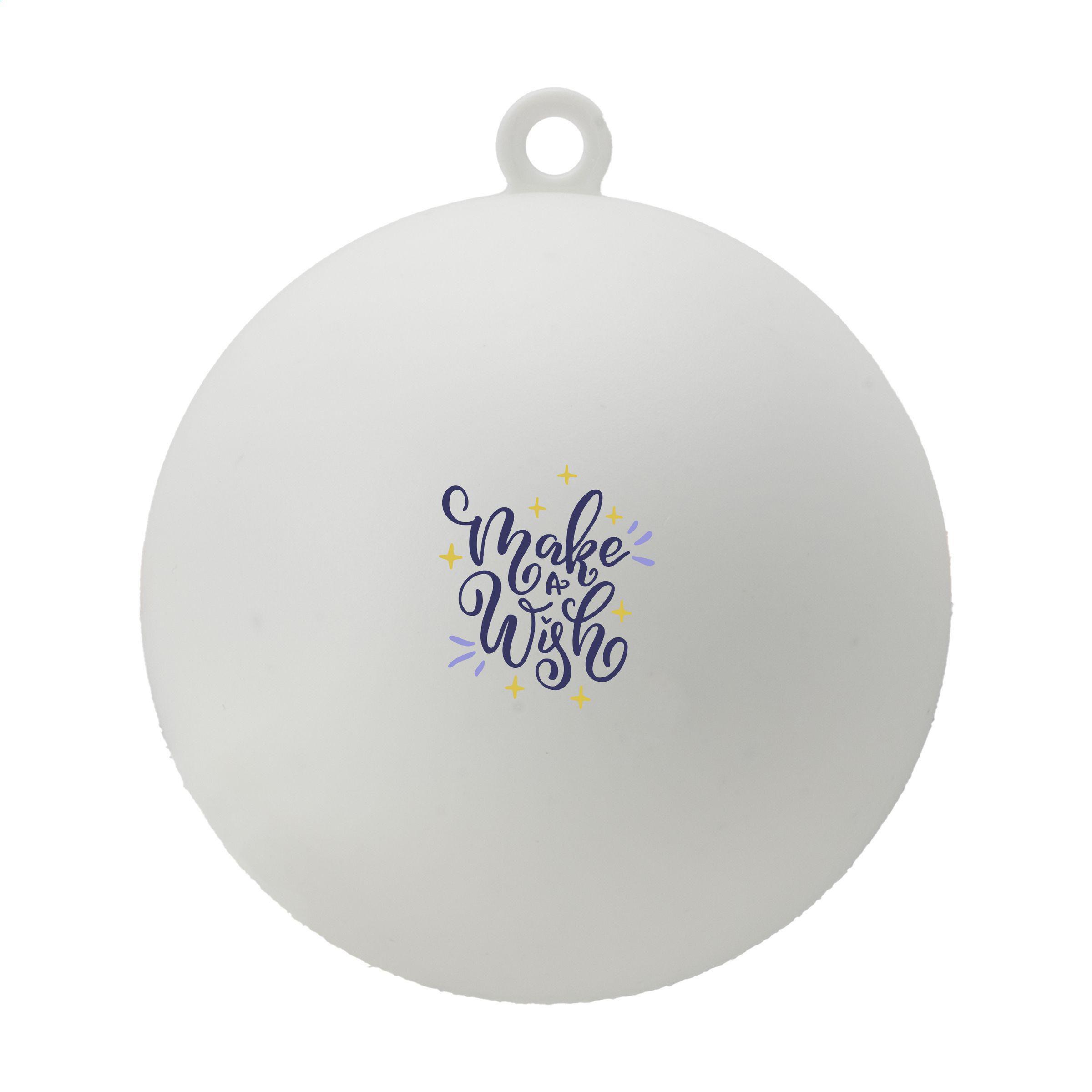 Weihnachtskugel Ø 7 cm Recycled PP - Made in Europe