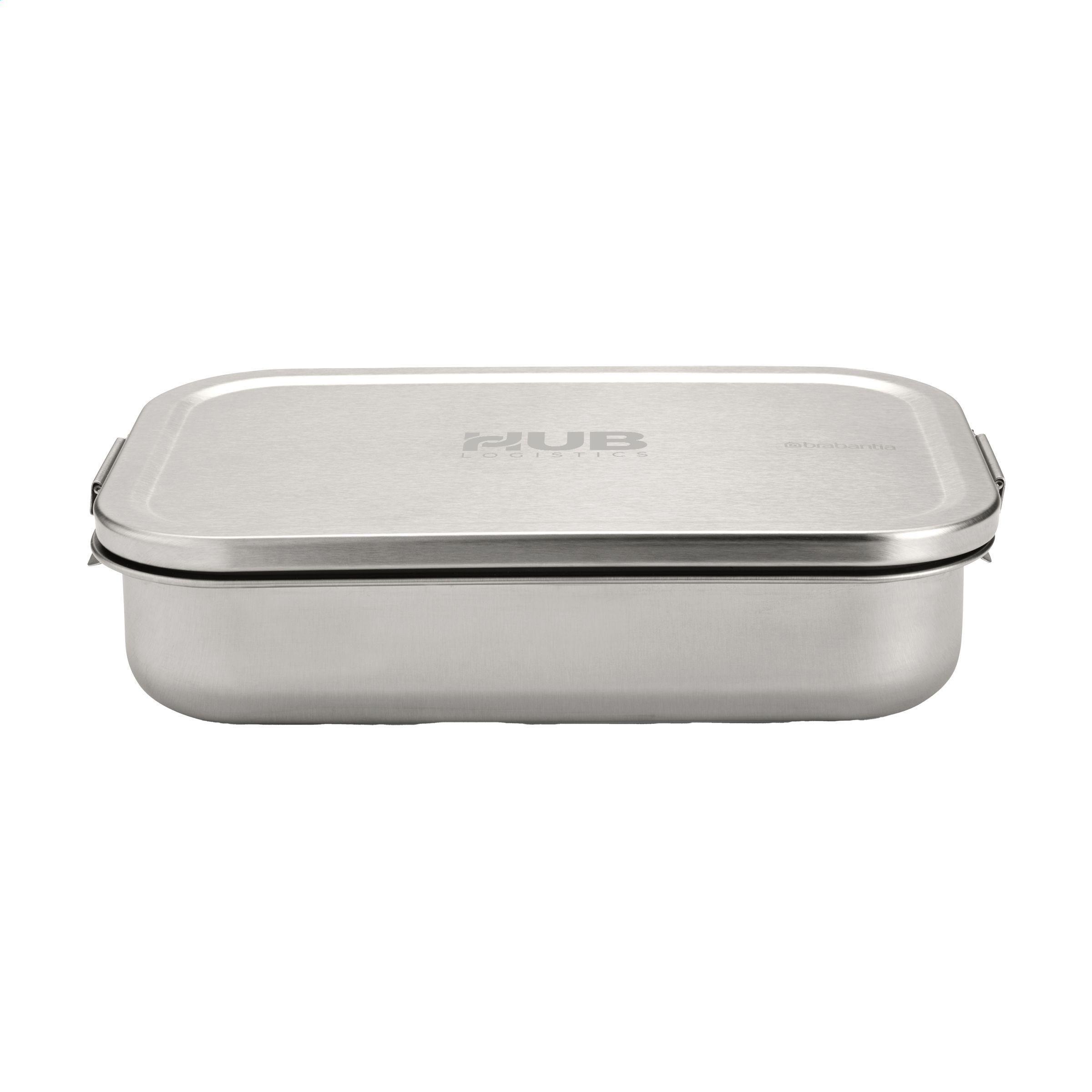 Brabantia Make & Take Edelstahl Lunchbox Groß 2 L