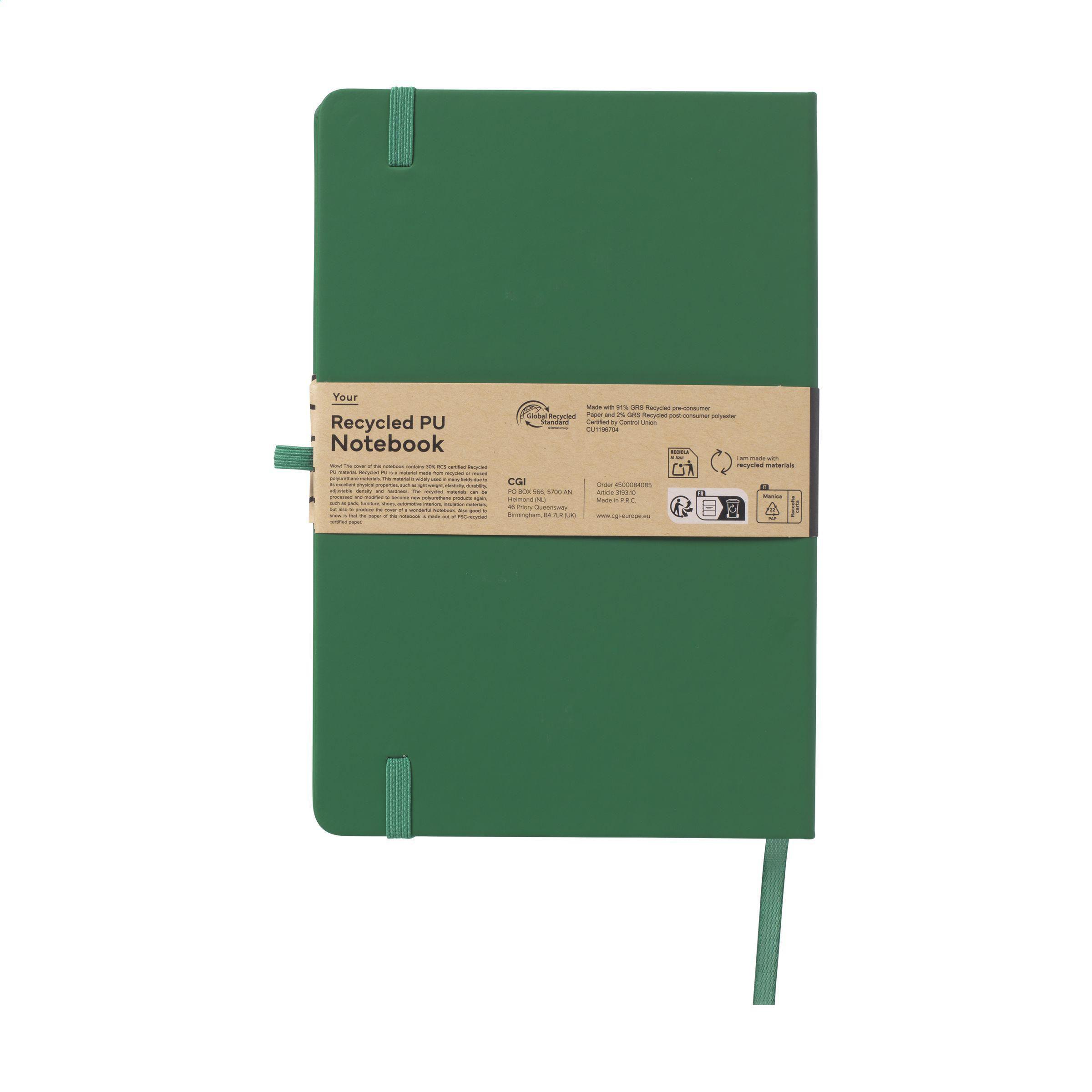 Recycled GRS Notebook A5 Notizbuch