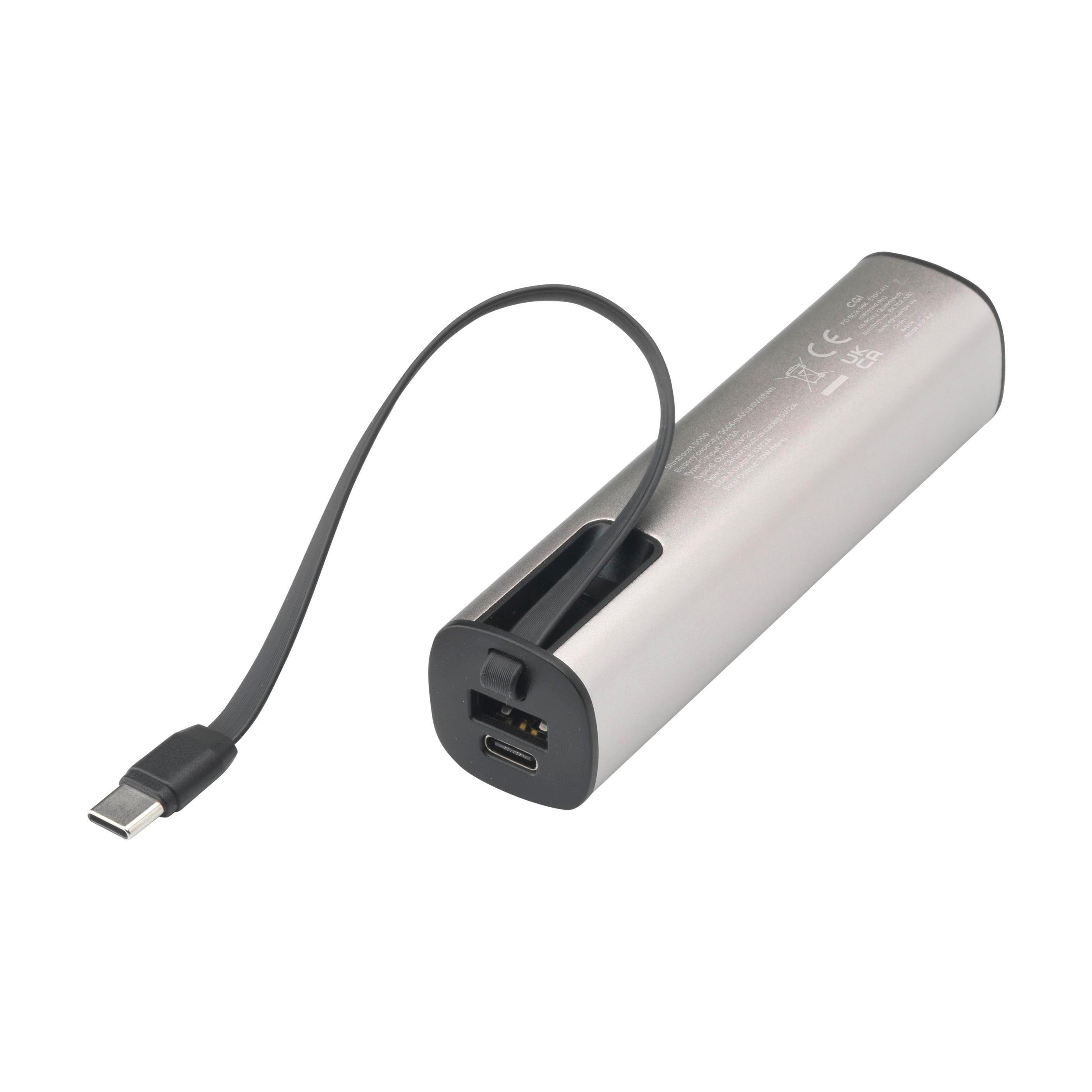 SlimBoost 5000 RCS R-Alu Powerbank Ladegerät