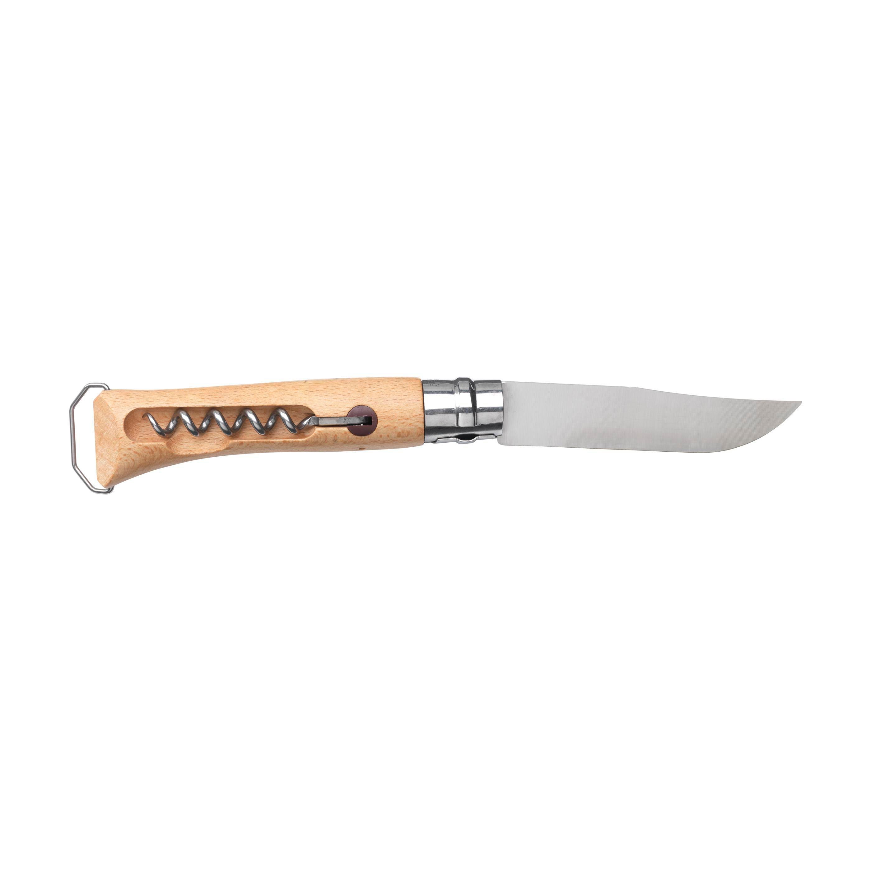 Opinel No 10 Korkenzieher Flaschenöffner im Schuber
