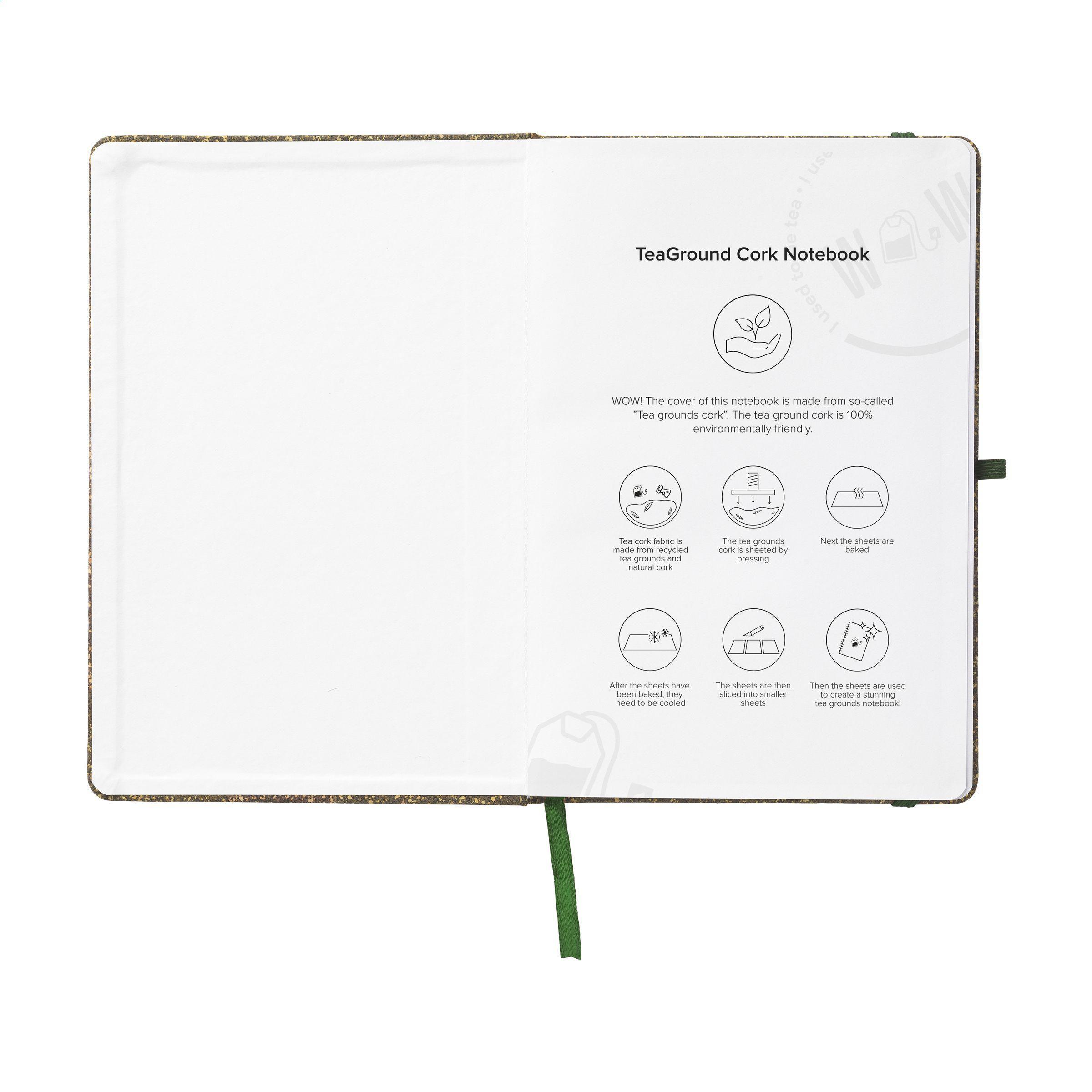TeaGround Cork Notebook A5 Notizbuch