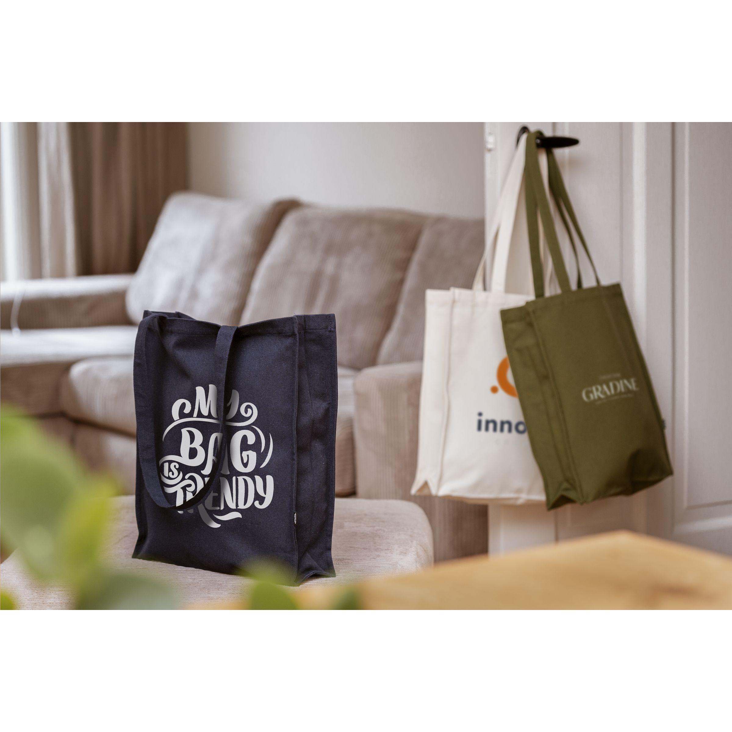 Solid Bag GRS Recycled Canvas (340 g/m²) Tasche