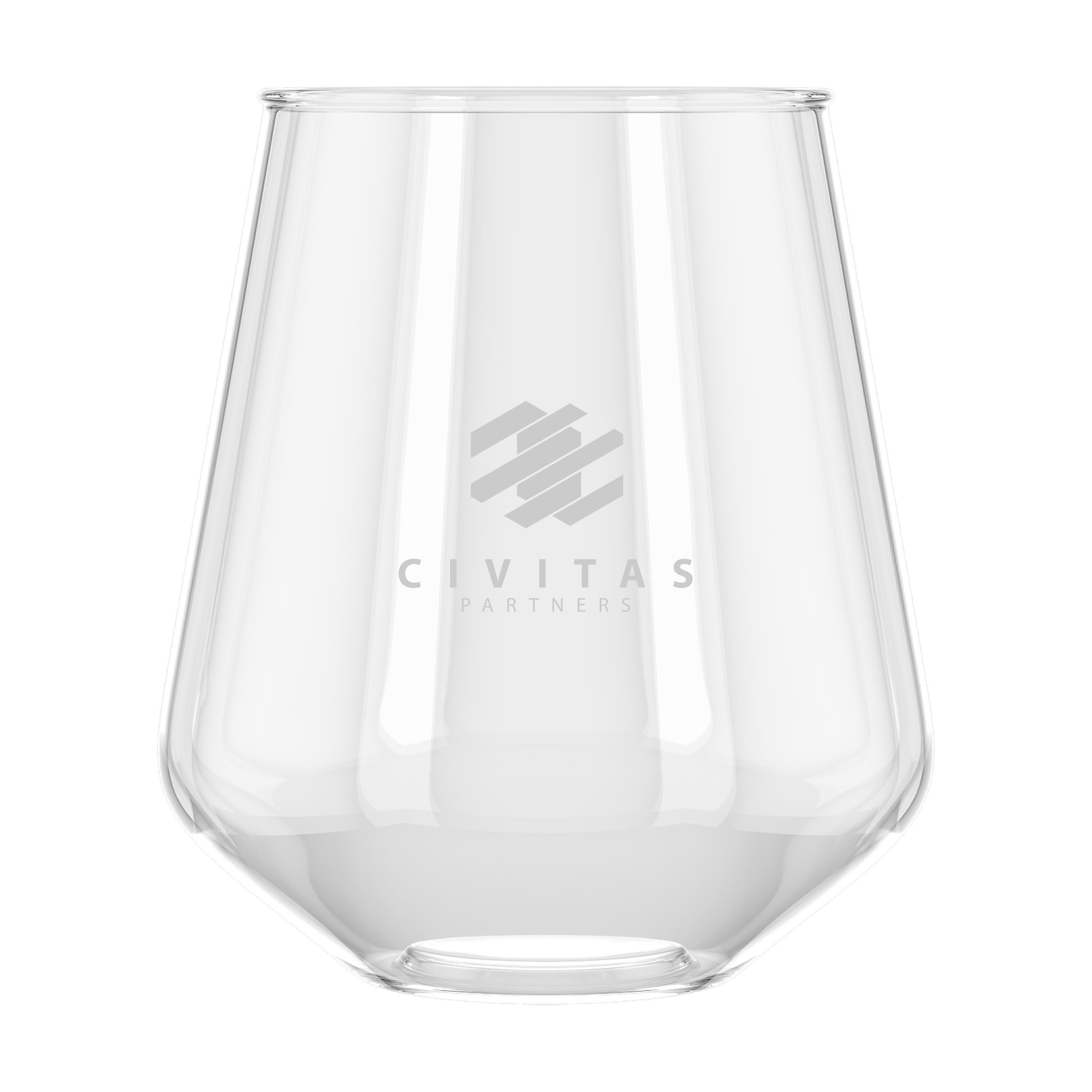 HappyGlass Lady Yoko Wasserglas Tritan 400 ml