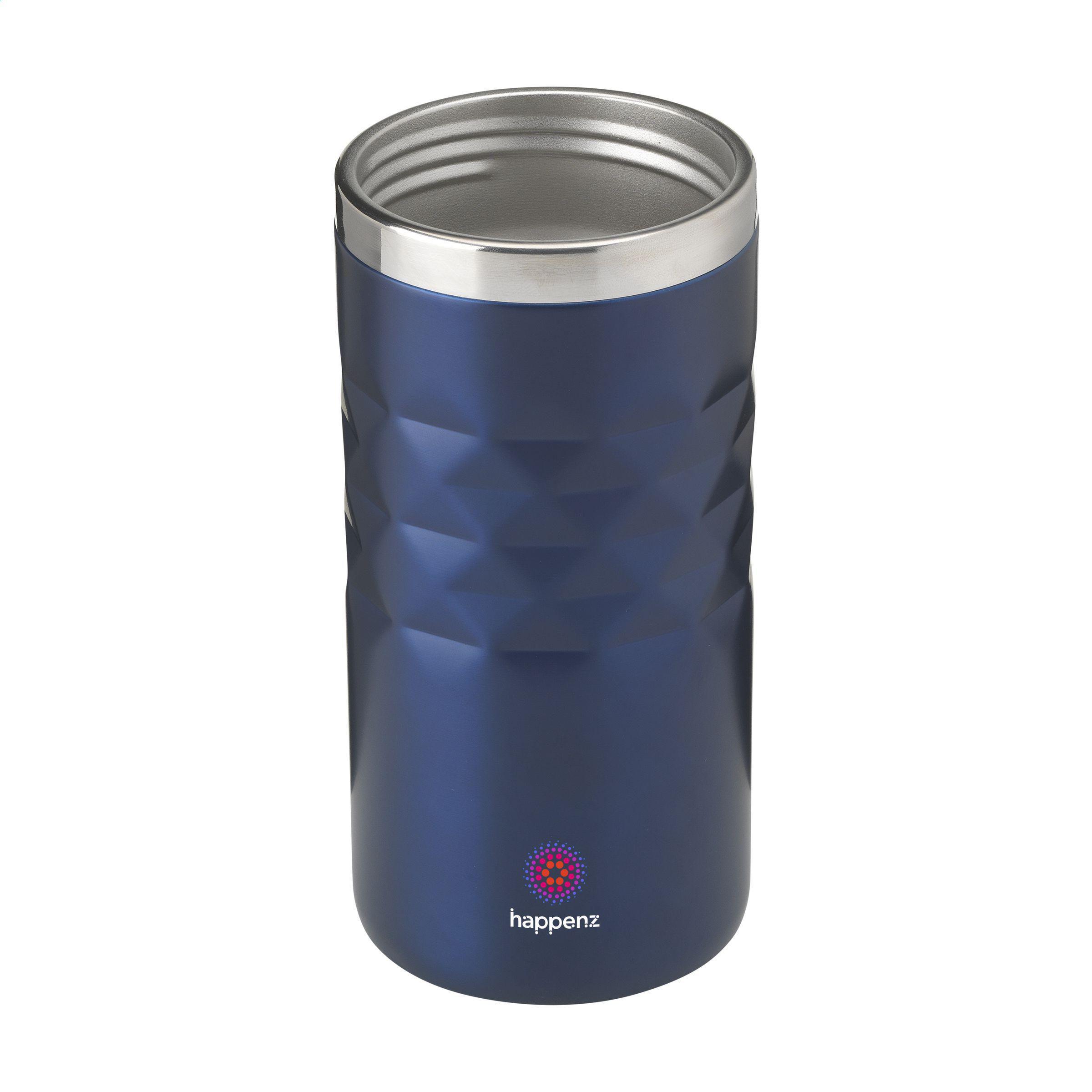 Geometric Mug RCS Recycled Steel 280 ml Thermobecher