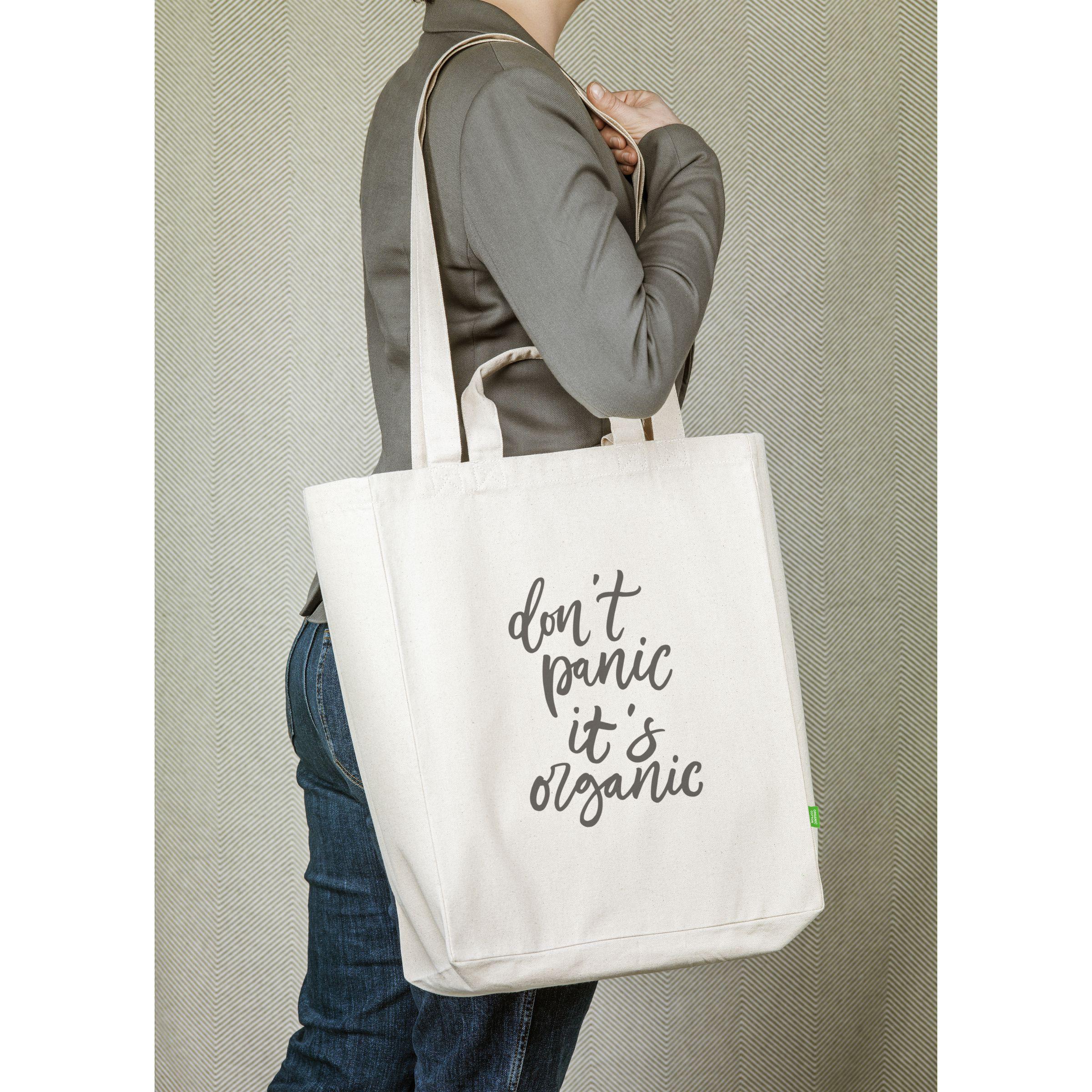 Organic Cotton Canvas Tote Bag Natural (280g/m²) Tasche
