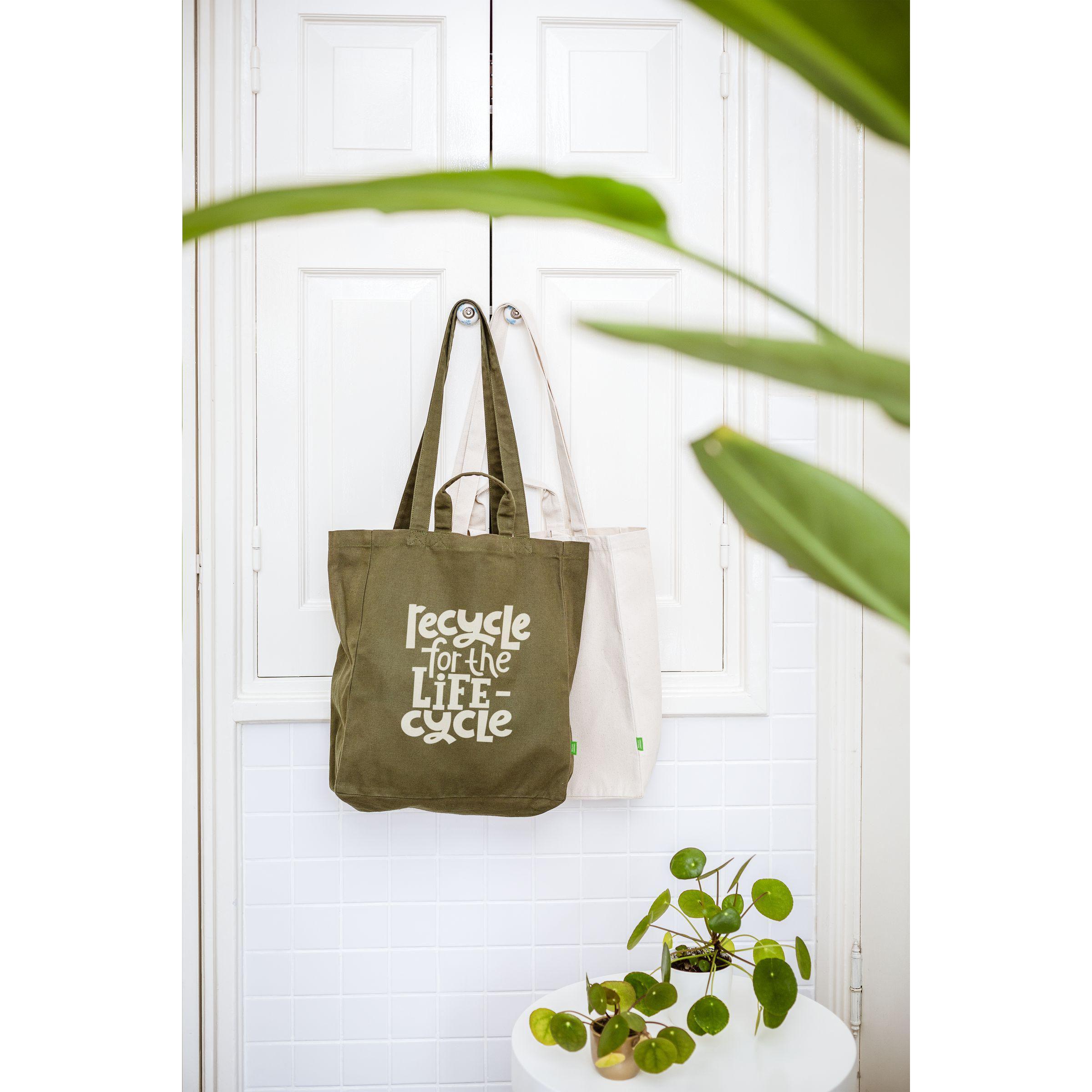 Organic Cotton Canvas Tote Bag Colour (280 g/m²) Tasche