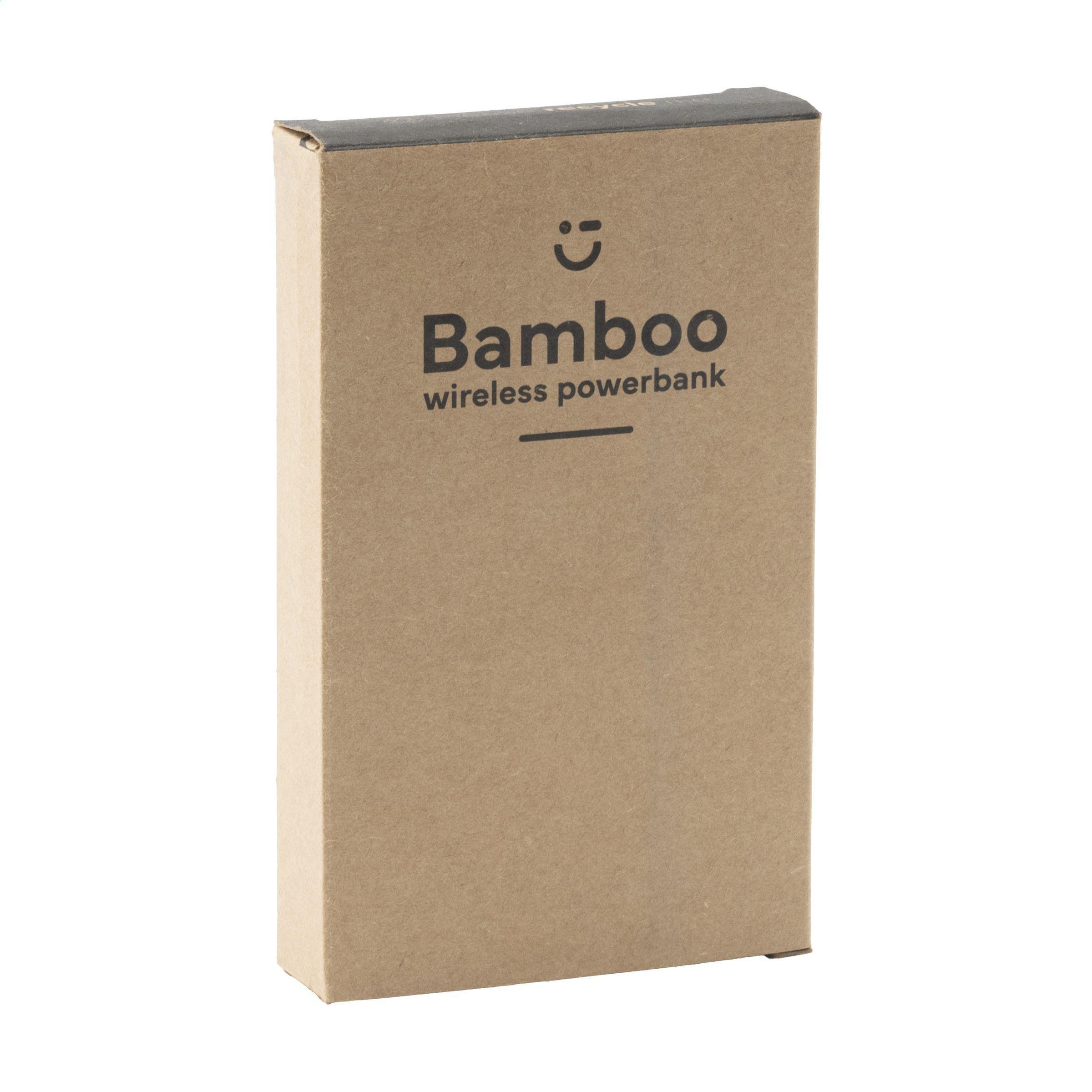 Bamboo 8000 Wireless Powerbank kabelloses Ladegerät