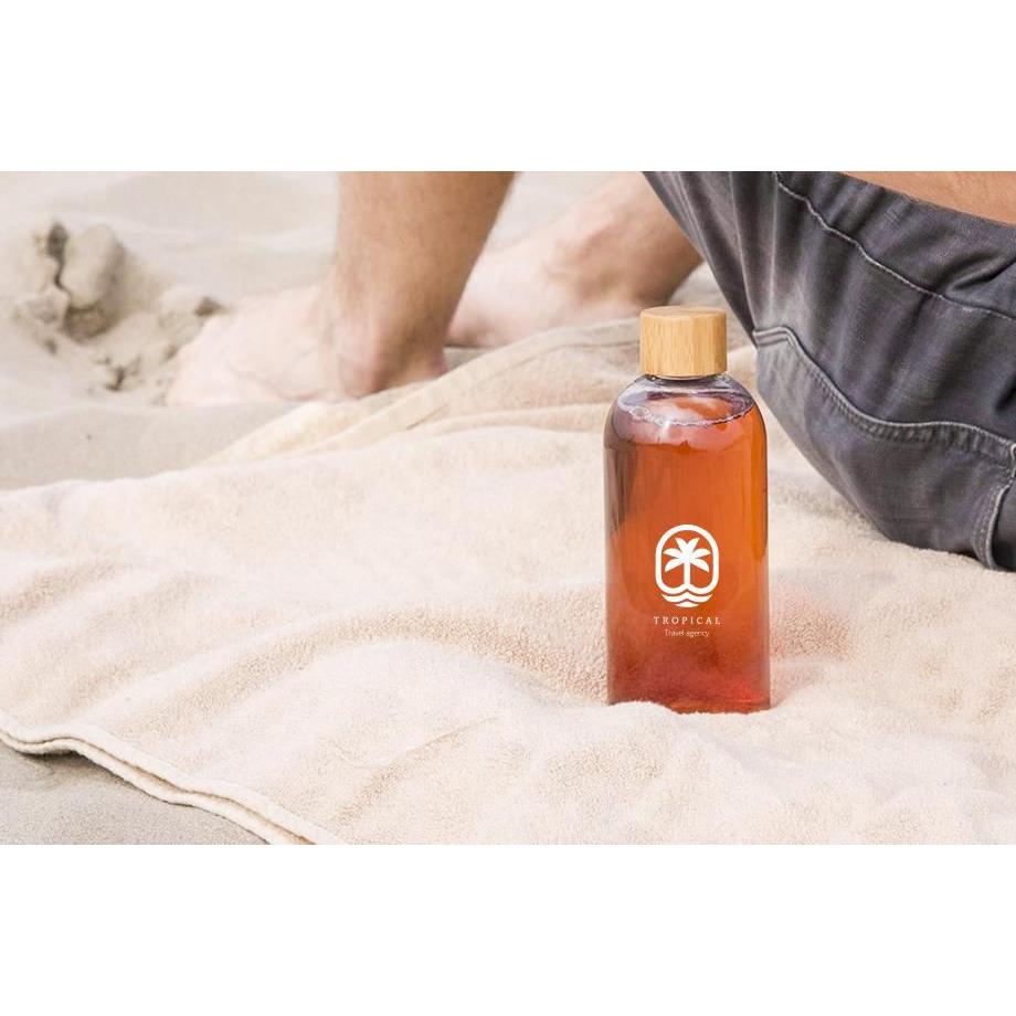 RPET Bottle Trans 500 ml Wasserflasche