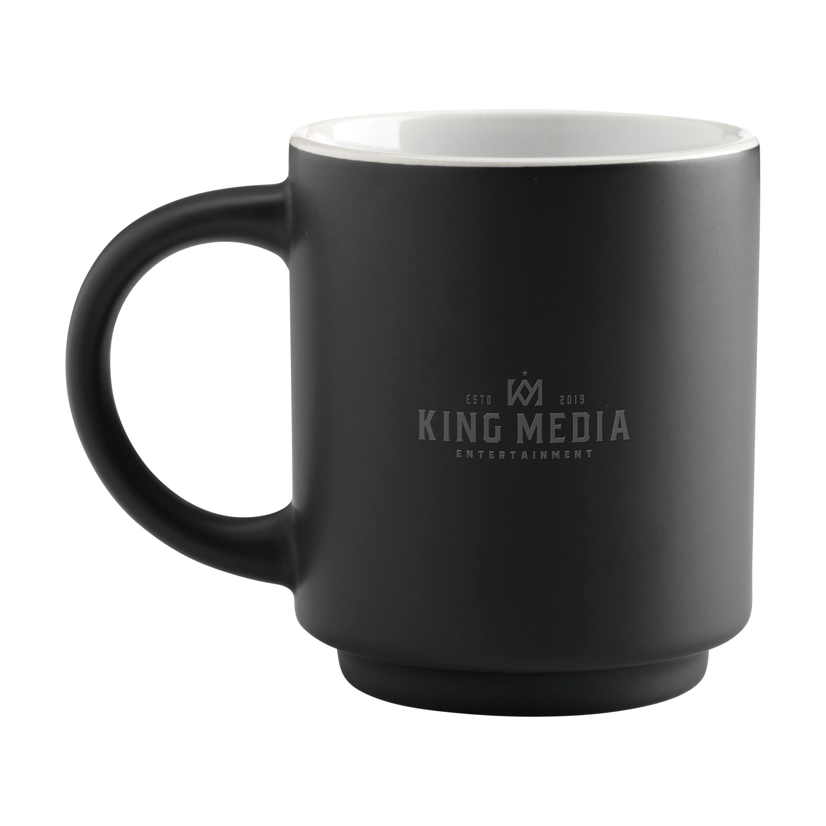 Stack Mug Black 180 ml