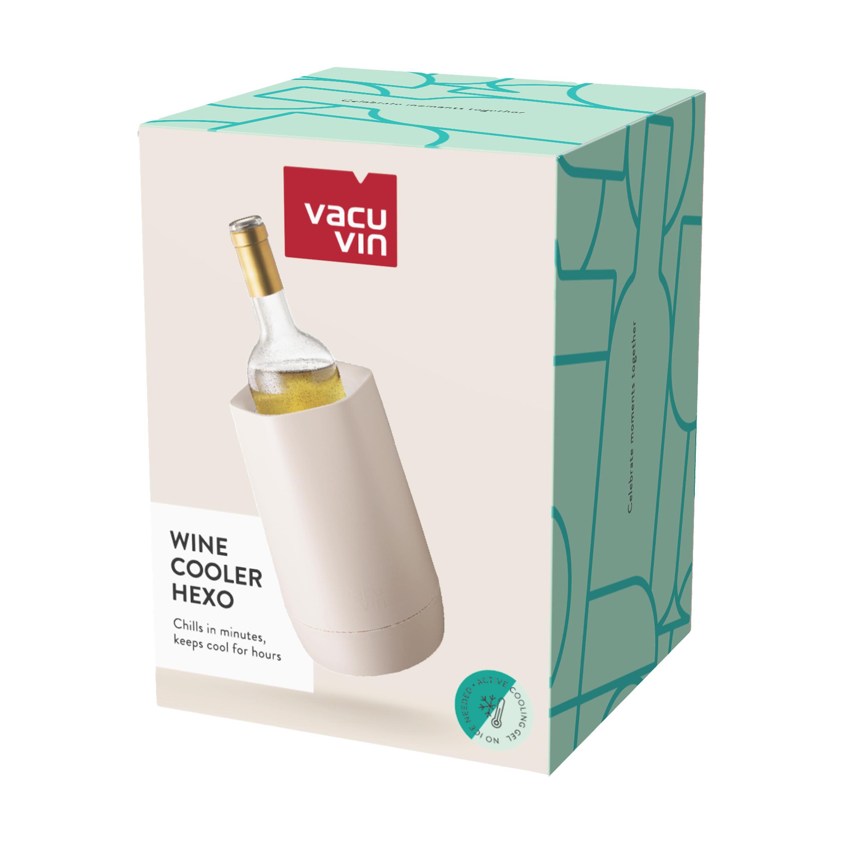 Vacu Vin Wine Cooler Hexo Sand Weinkühler