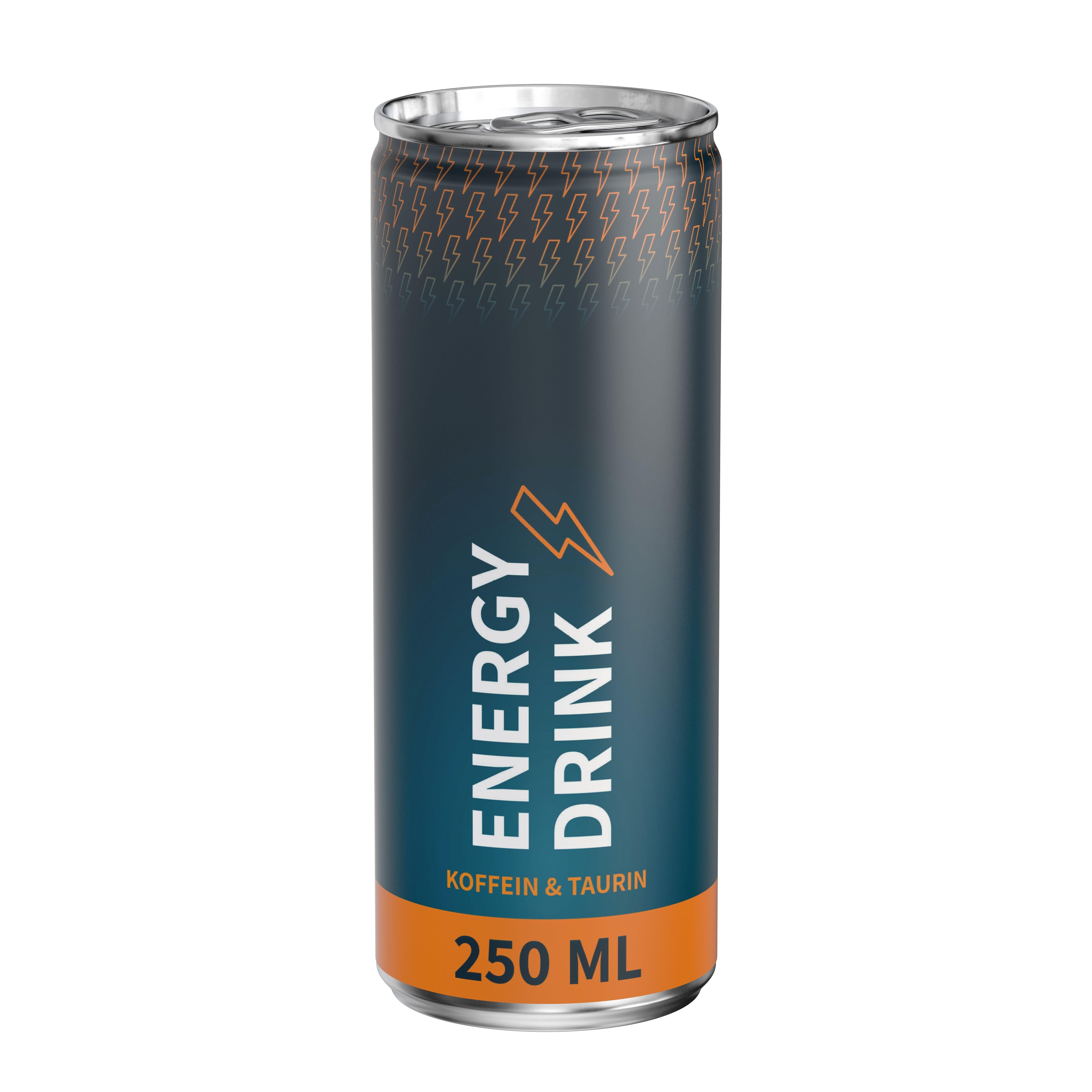 250 ml Energy Drink - Fullbody (matt)