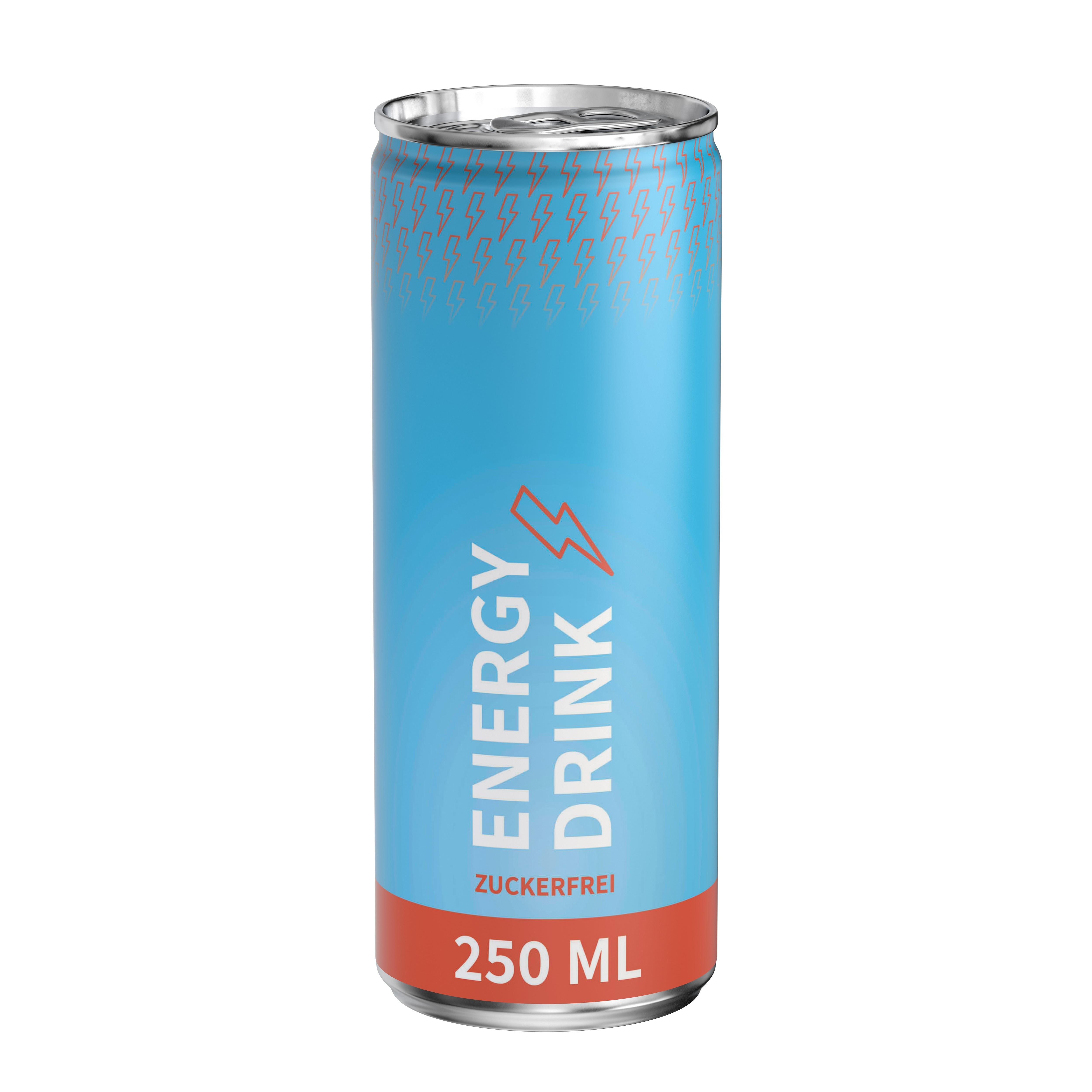 250 ml Energy Drink zuckerfrei - Fullbody (matt)
