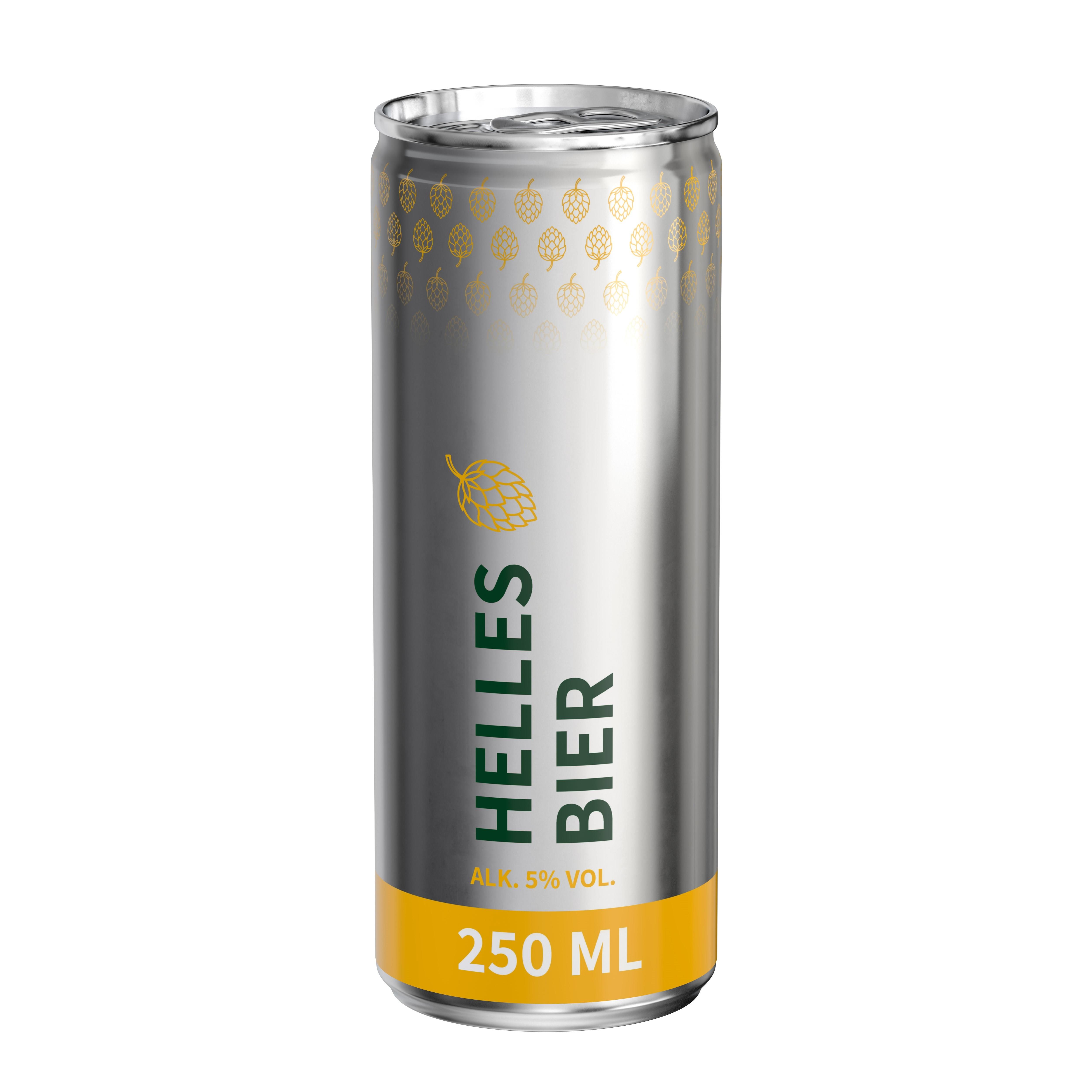 250 ml Bier - Fullbody transparent (glänzend)