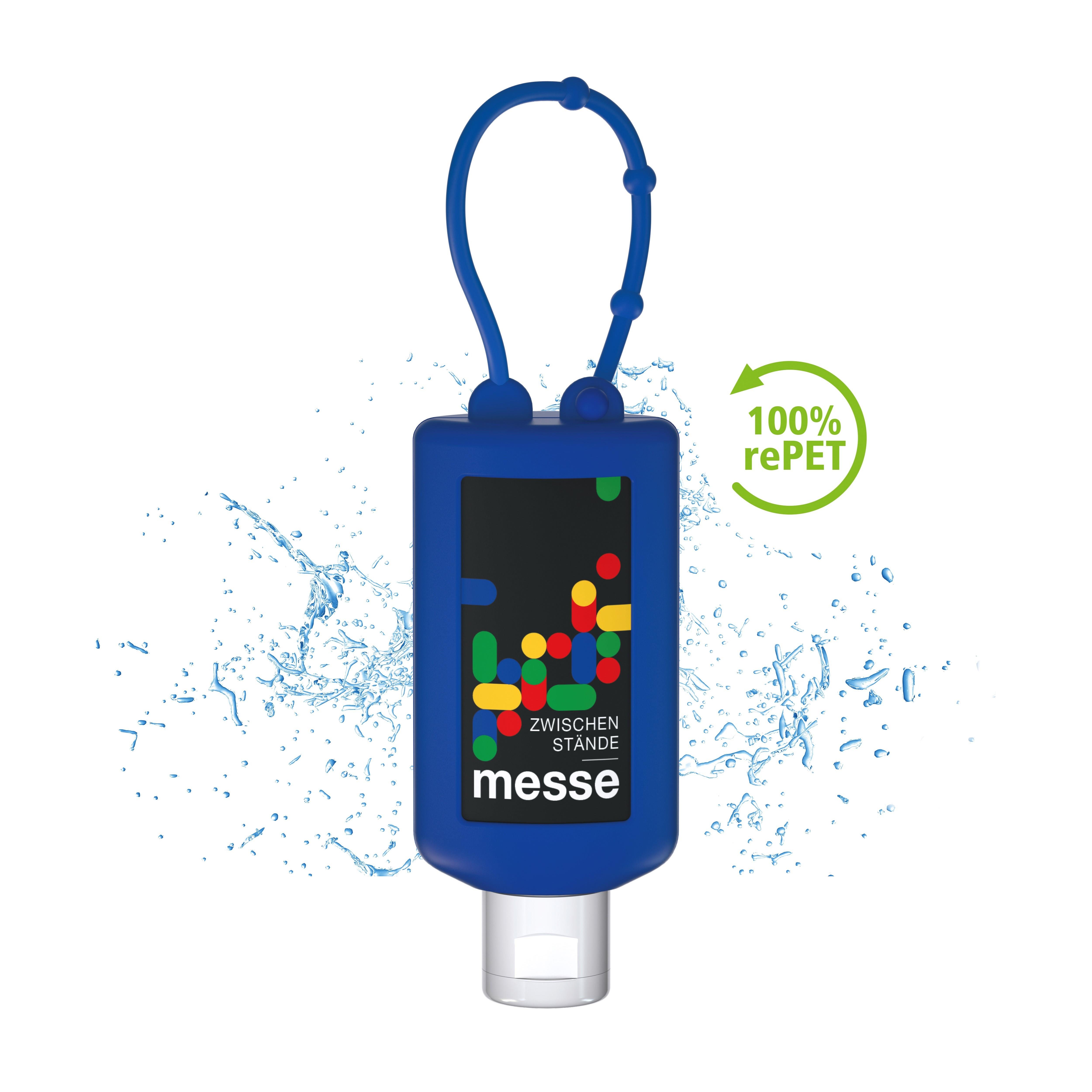 50 ml Bumper blau - Hände-Desinfektionsgel (DIN EN 1500) - Body Label