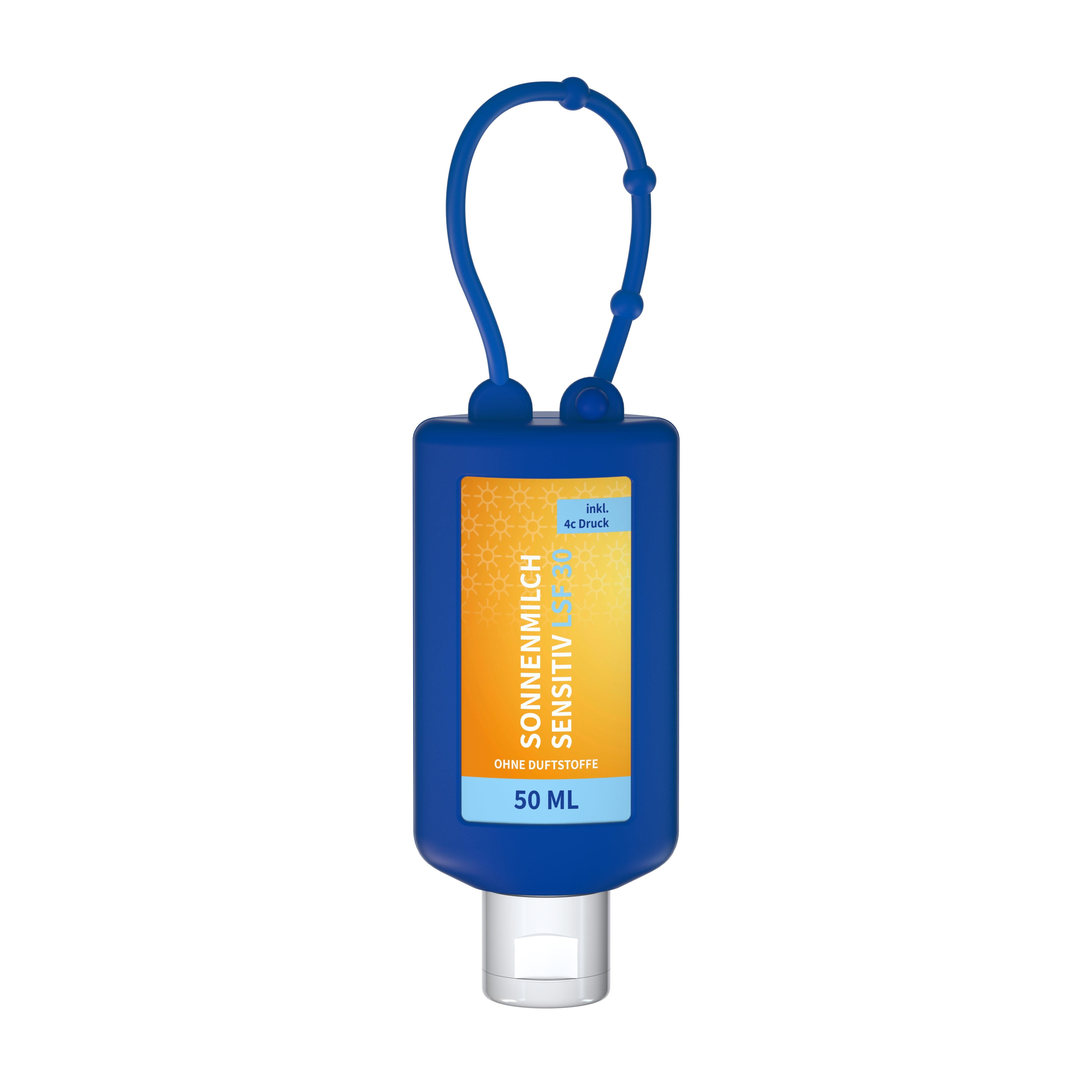 50 ml Bumper blau - Sonnenmilch LSF 30 (sensitiv) - Body Label