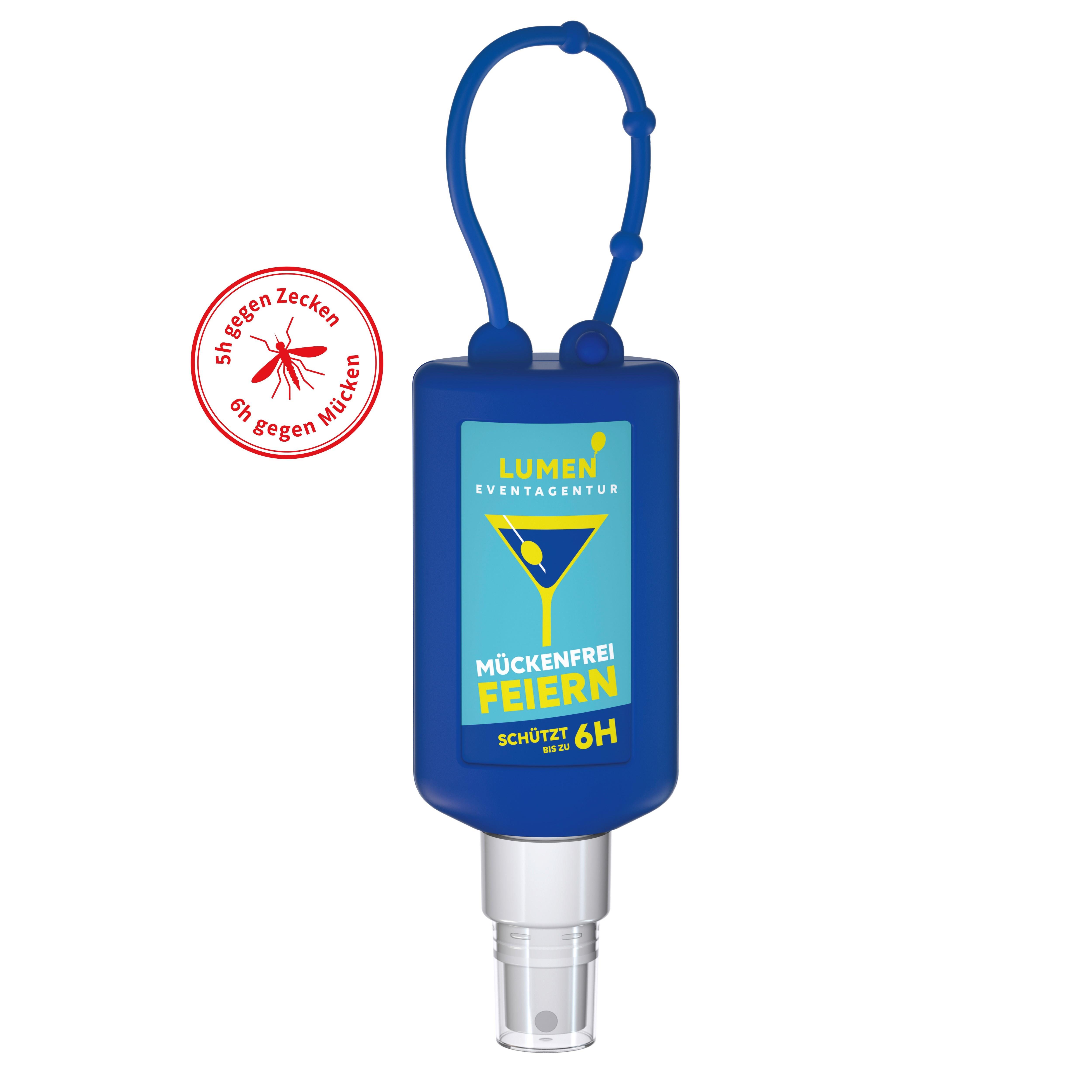 50 ml Bumper blau - Insektenschutz-Spray sensitiv - Body Label