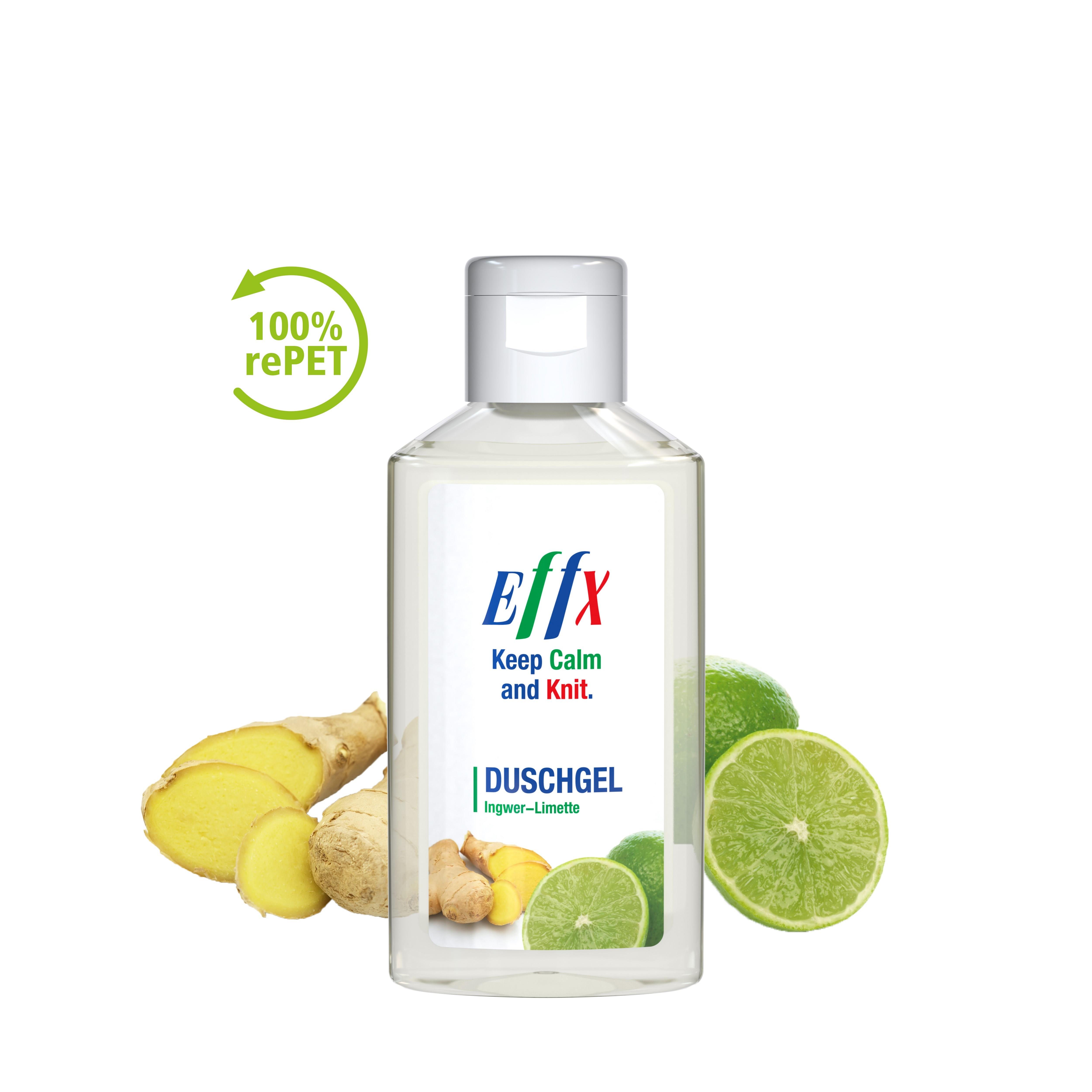 50 ml Flasche - Duschgel Ingwer-Limette - Body Label