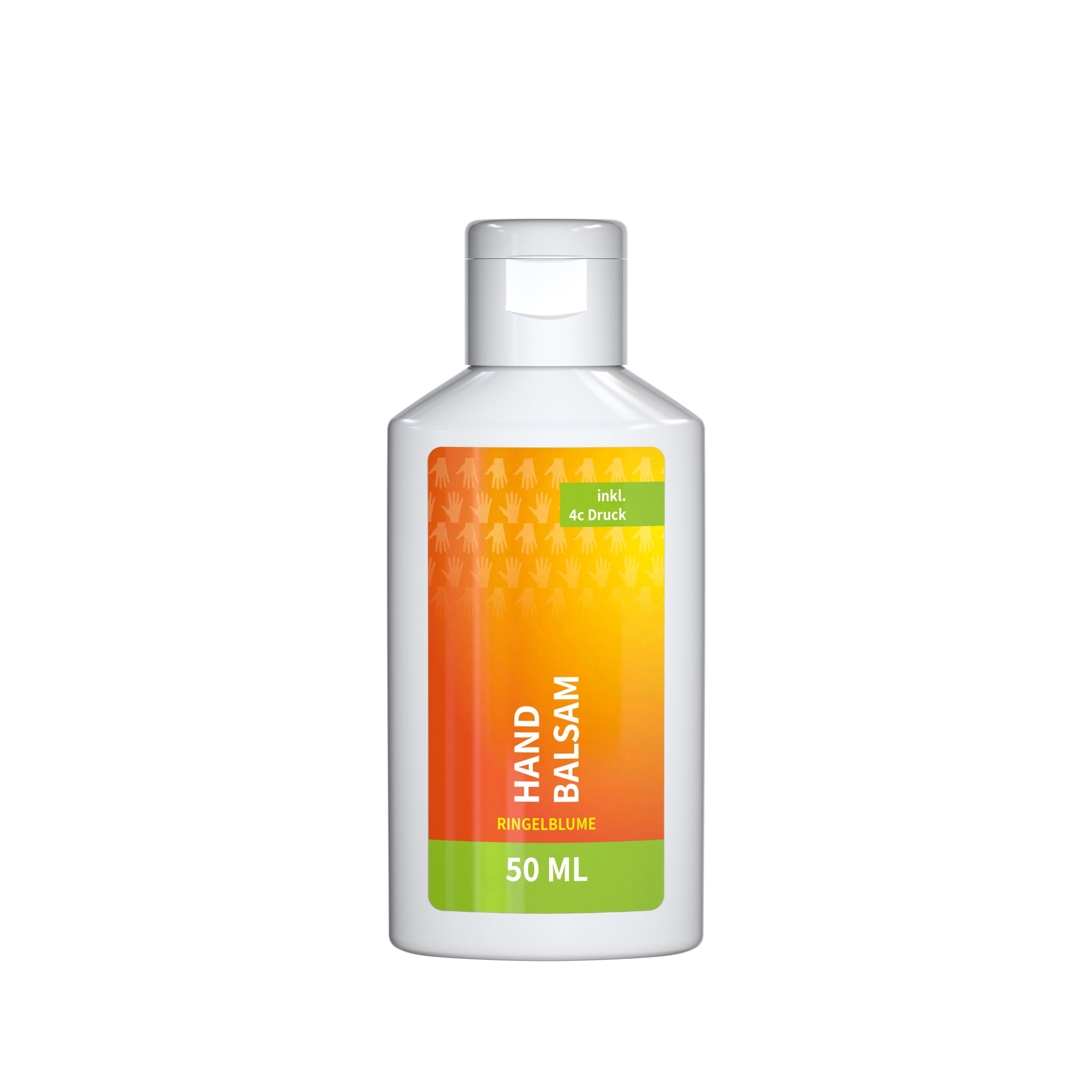 50 ml Flasche - Handbalsam ´Ringelblume - Aloe Vera´ - Body Label