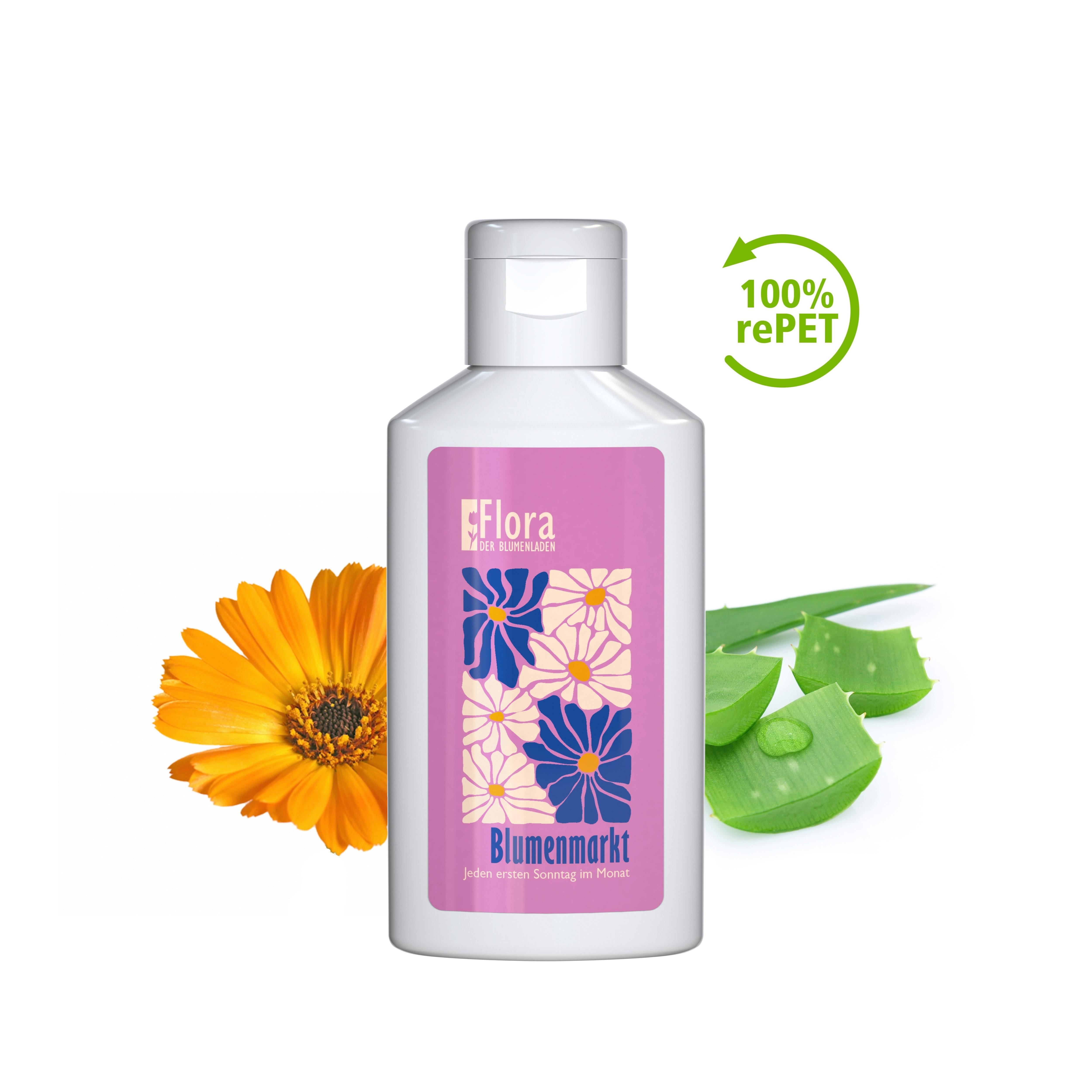 50 ml Flasche - Handbalsam ´Ringelblume - Aloe Vera´ - Body Label