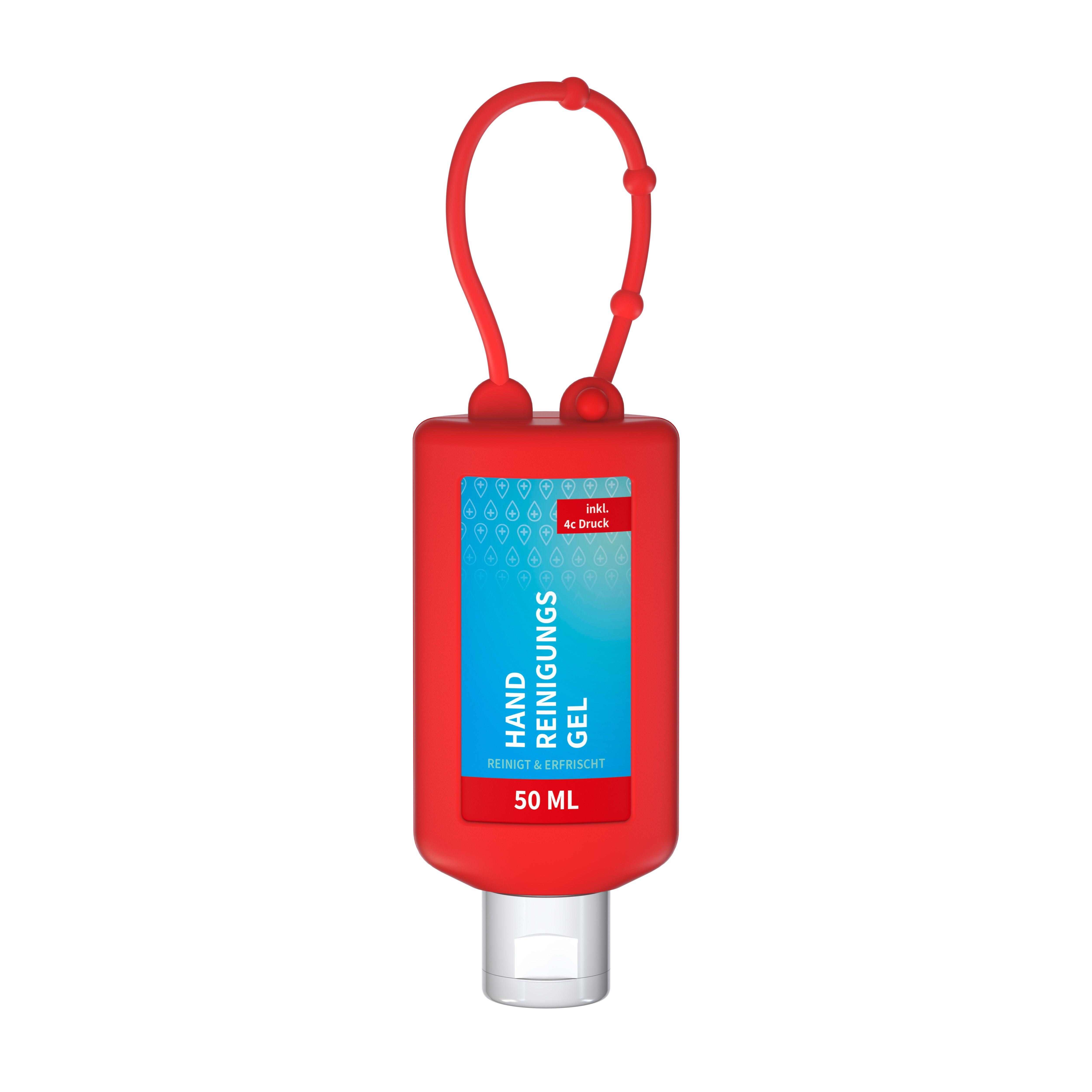50 ml Bumper rot - Handreinigungsgel (alk.) - Body Label