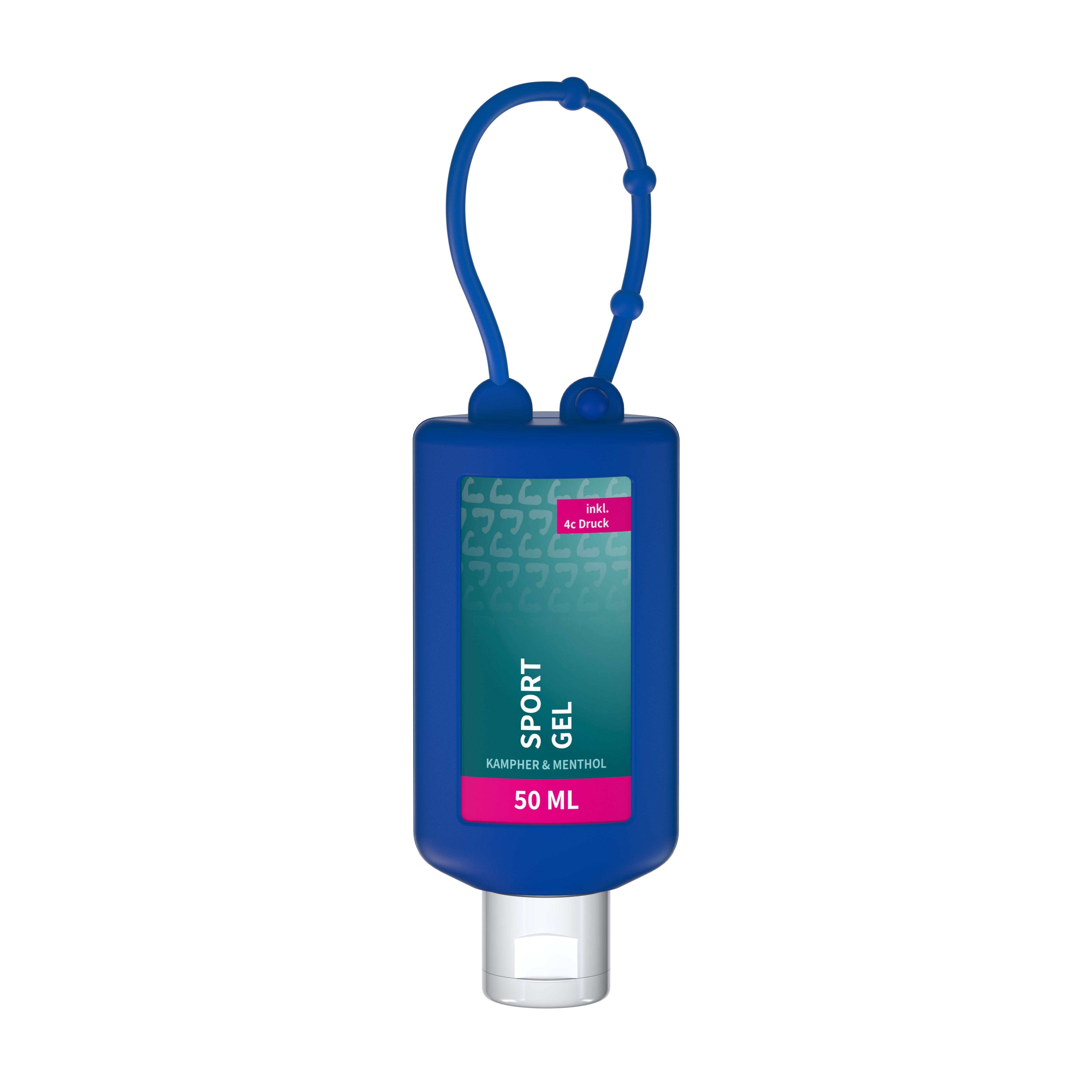 50 ml Bumper blau - Sportgel - Body Label