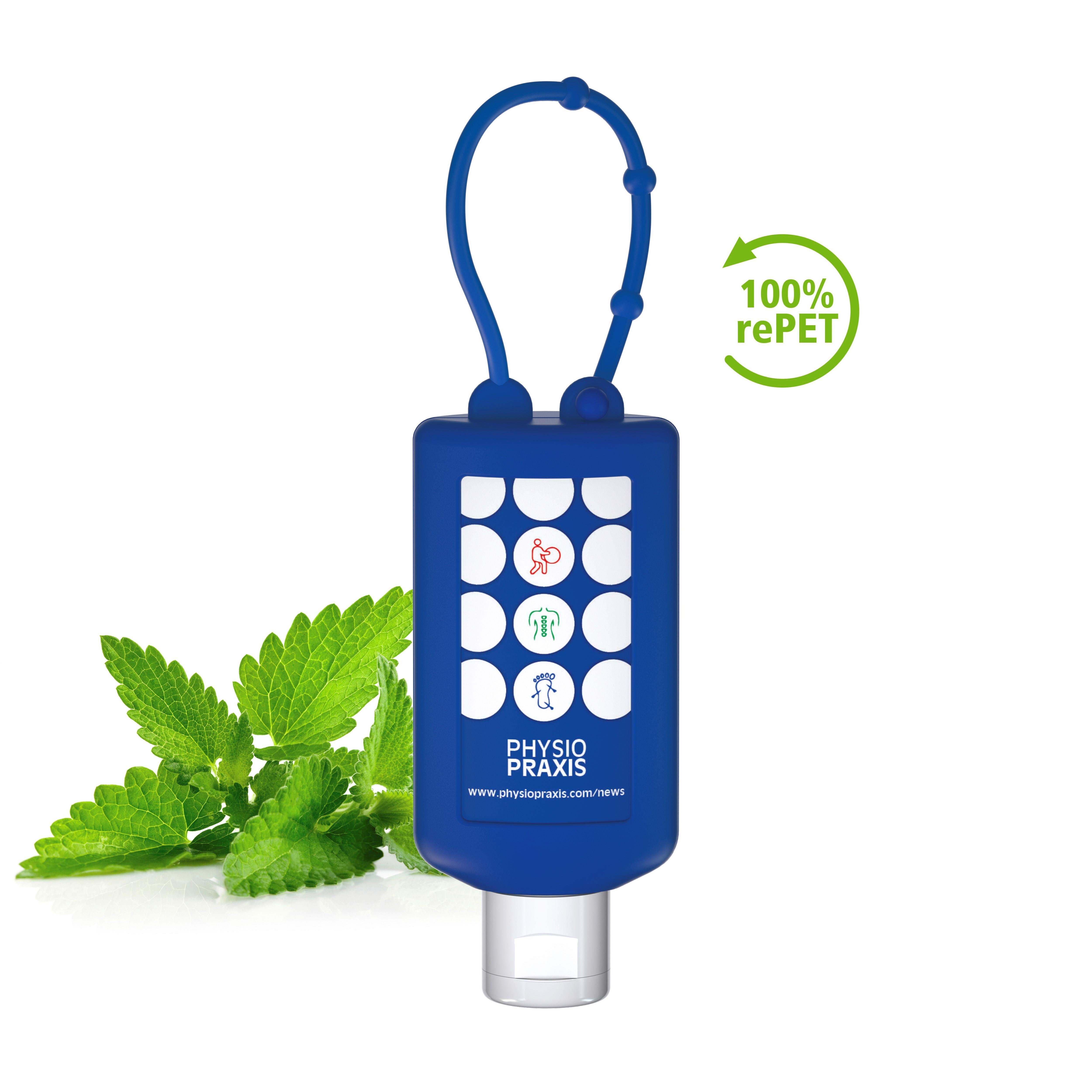 50 ml Bumper blau - Sportgel - Body Label