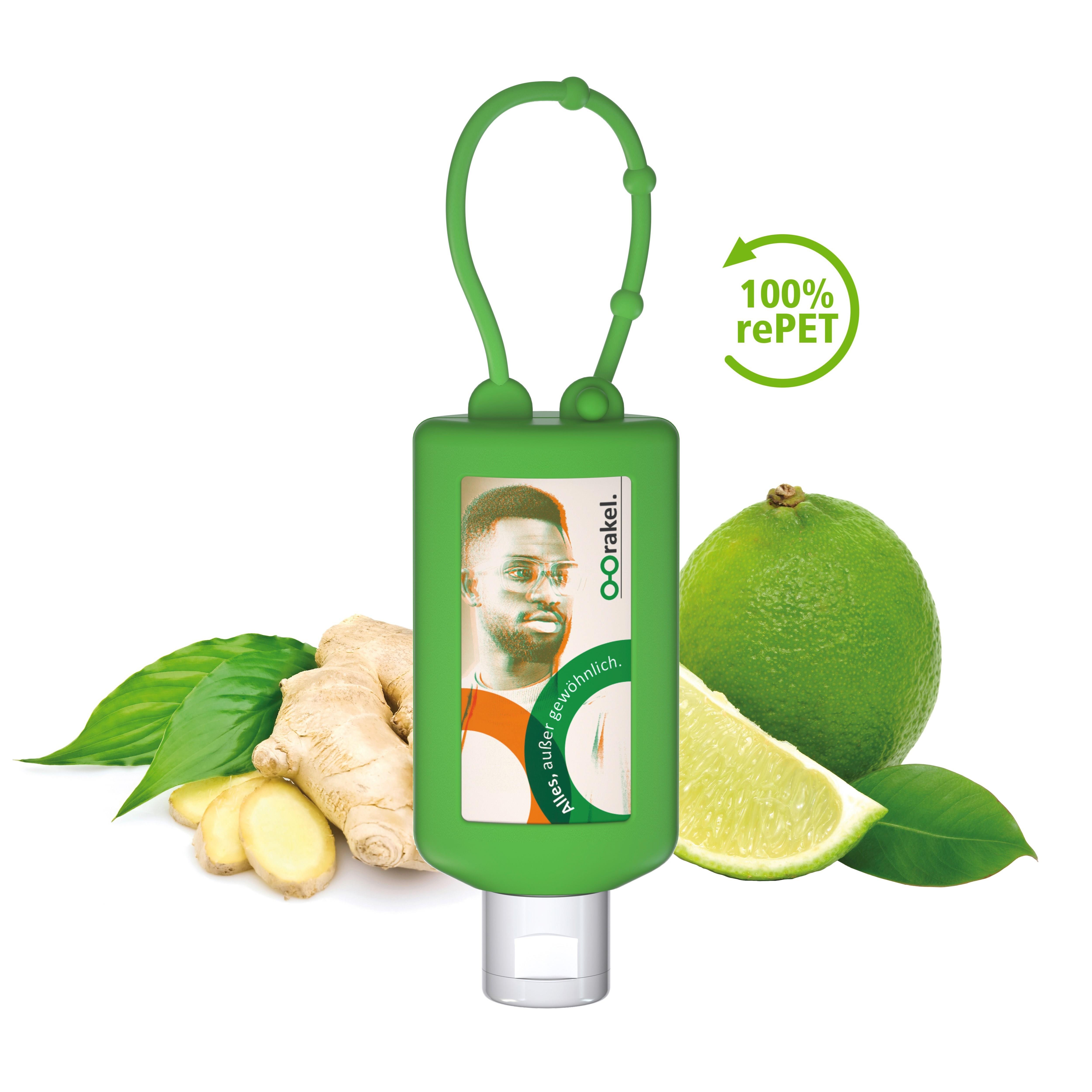 50 ml Bumper grün - Handbalsam ´Ingwer-Limette´ - Body Label