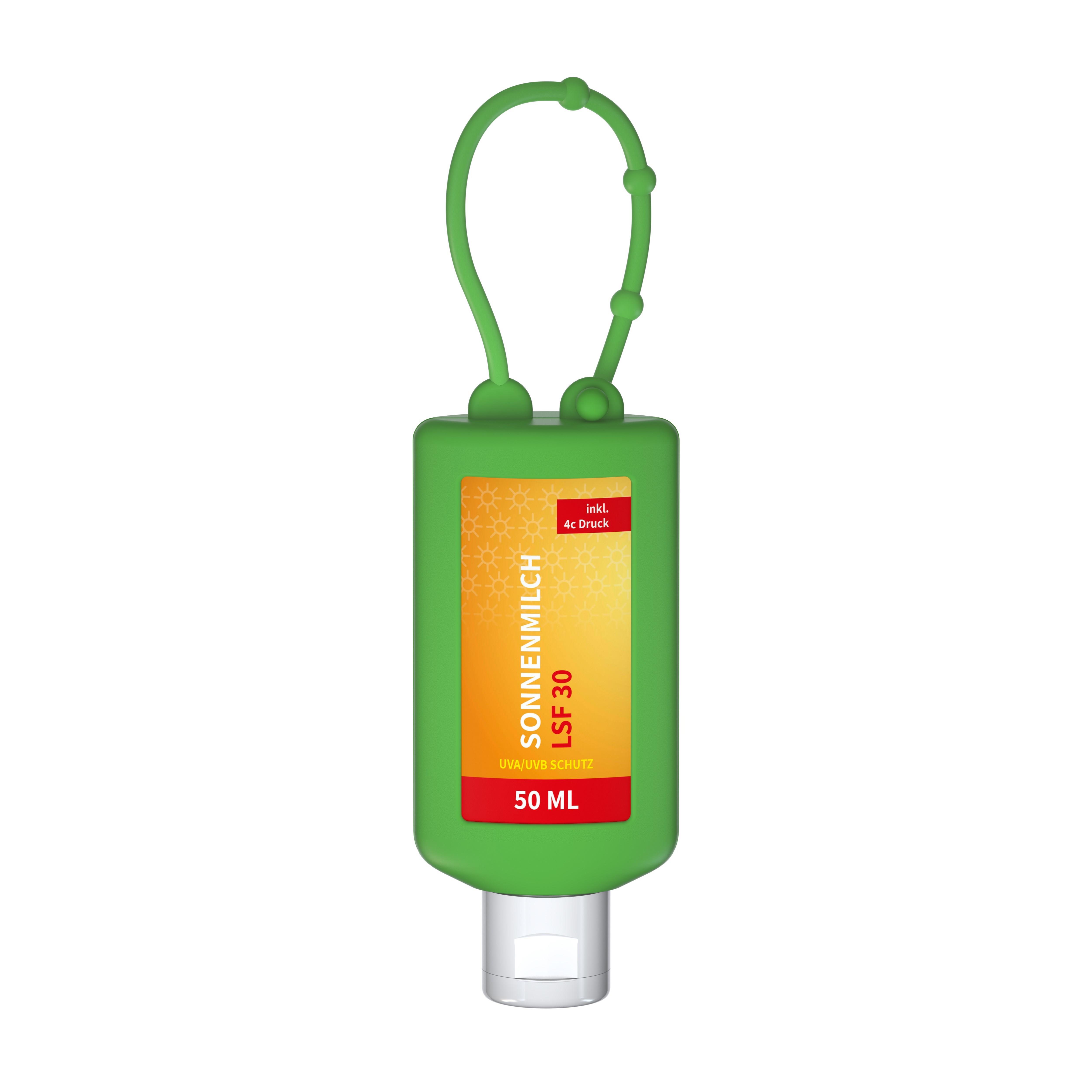 50 ml Bumper grün - Sonnenmilch LSF 30 - Body Label