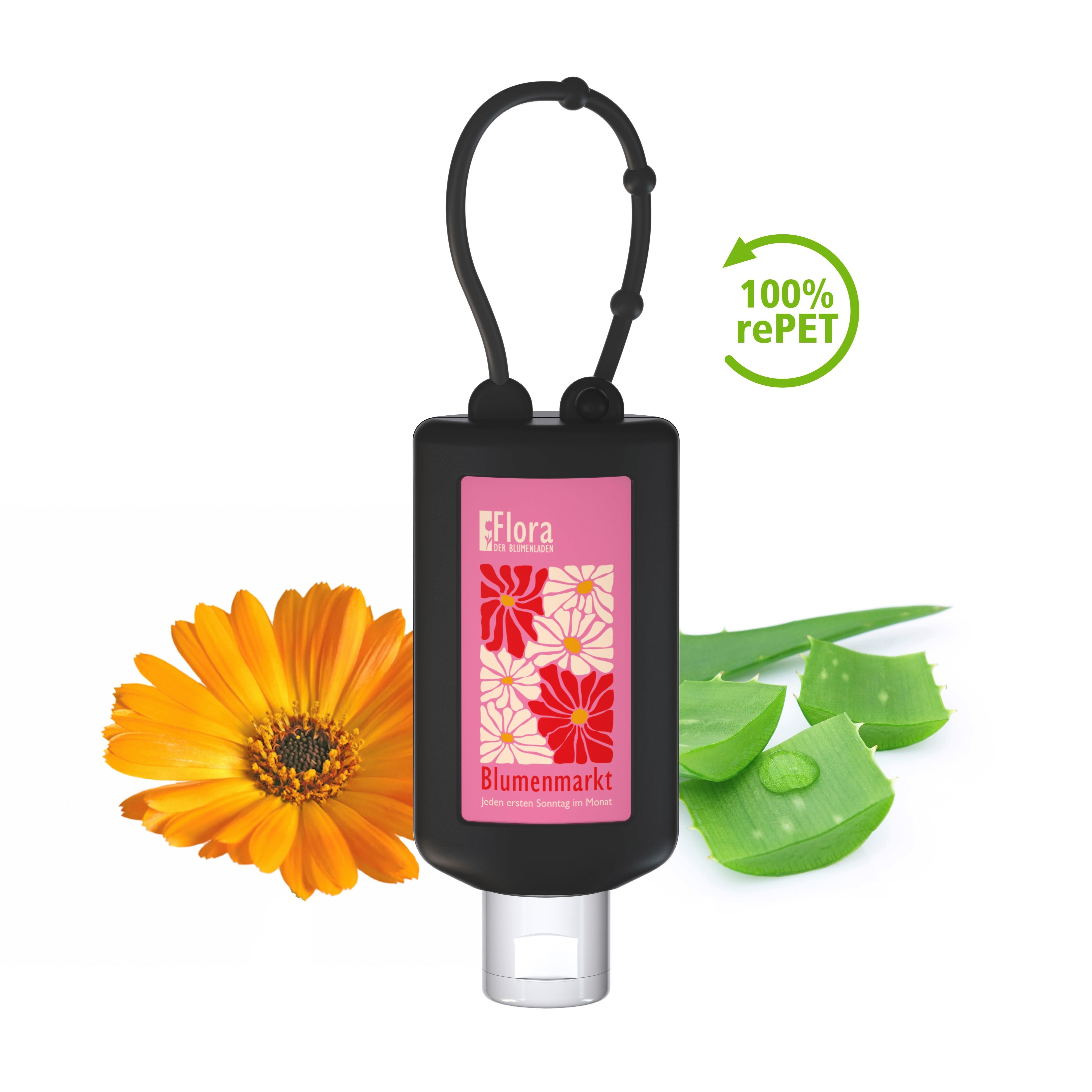 50 ml Bumper schwarz - Handbalsam ´Ringelblume - Aloe Vera´ - Body Label