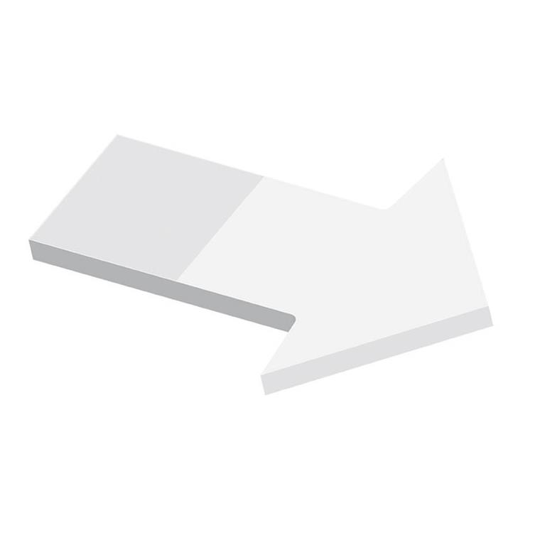 Haftnotizen powerstikkies formgestanzt ´Pfeil´, 100 Blatt